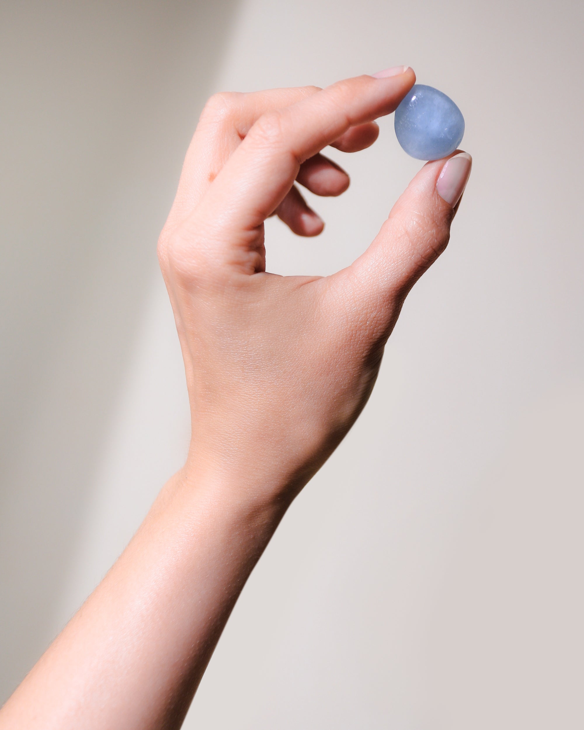 Aquamarin Taschenstein