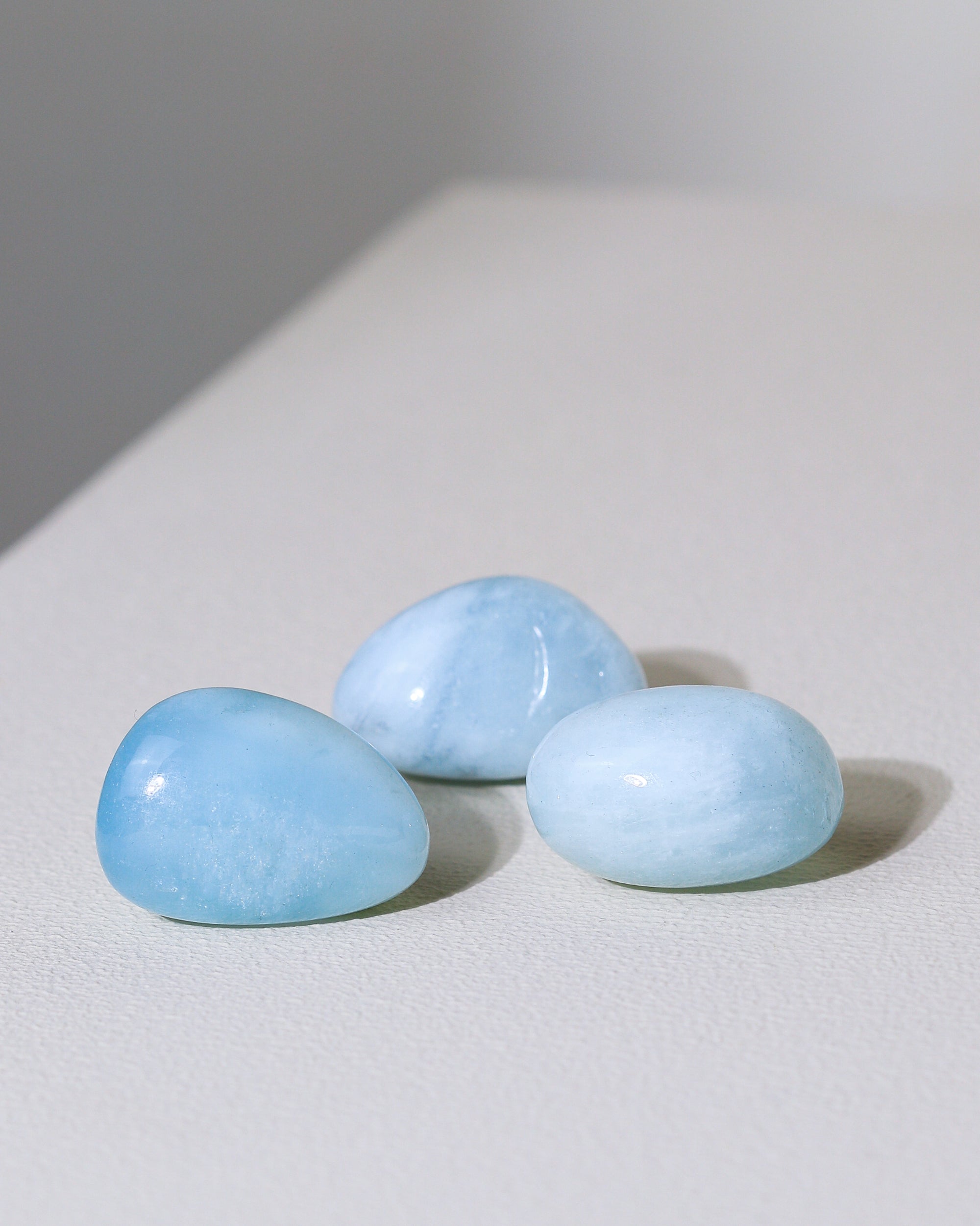 Aquamarin Taschenstein