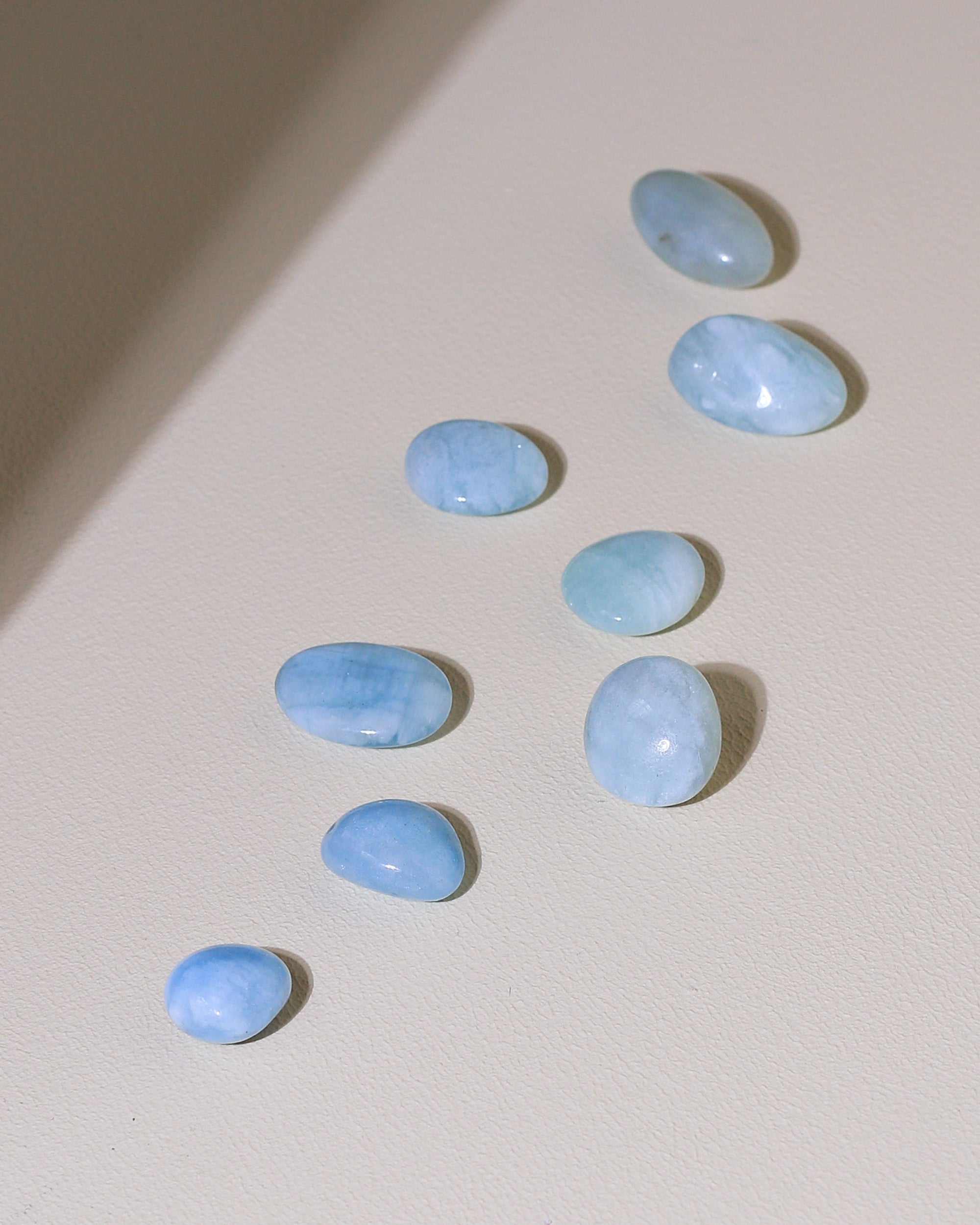 Aquamarin Taschenstein