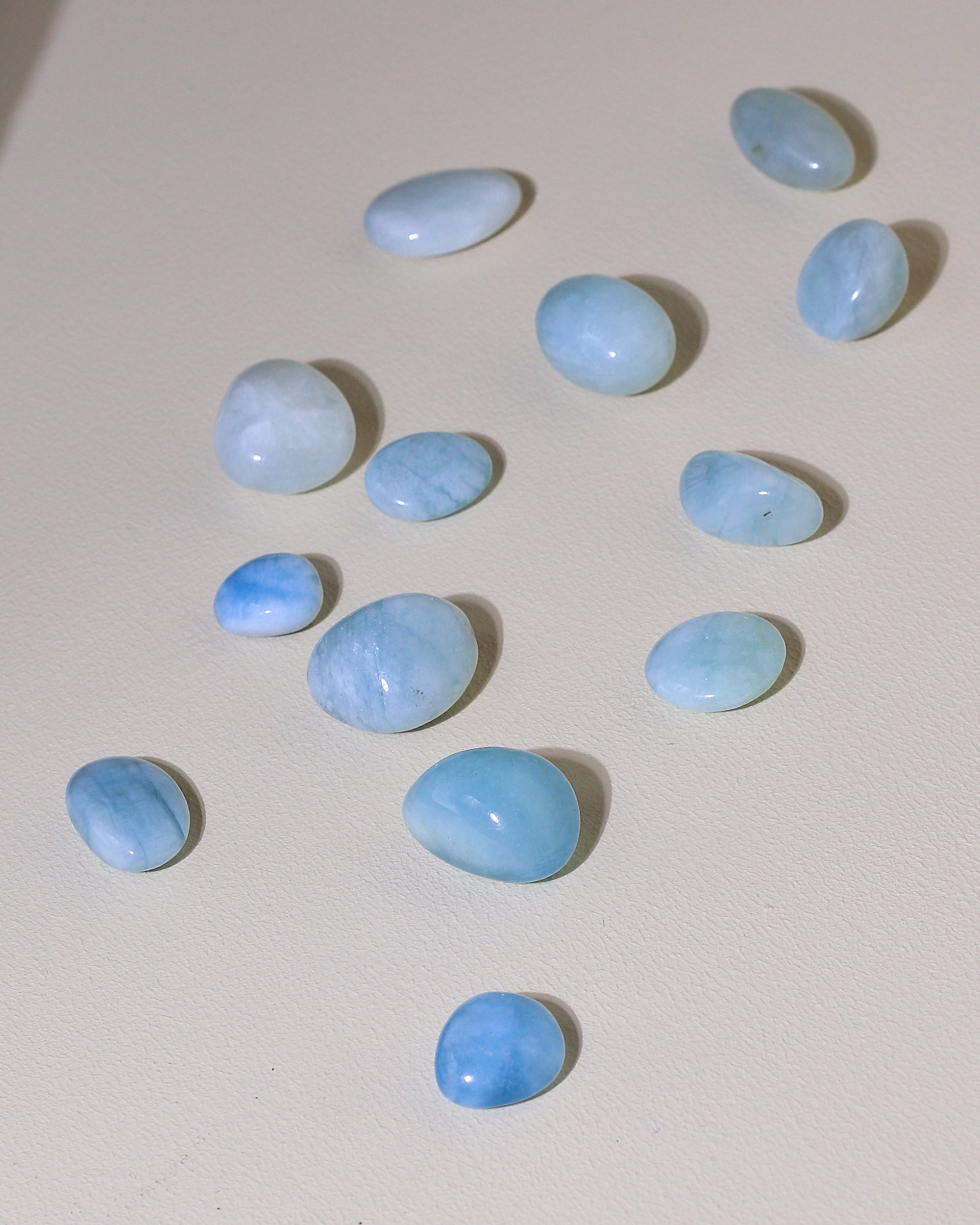 Aquamarin Taschenstein