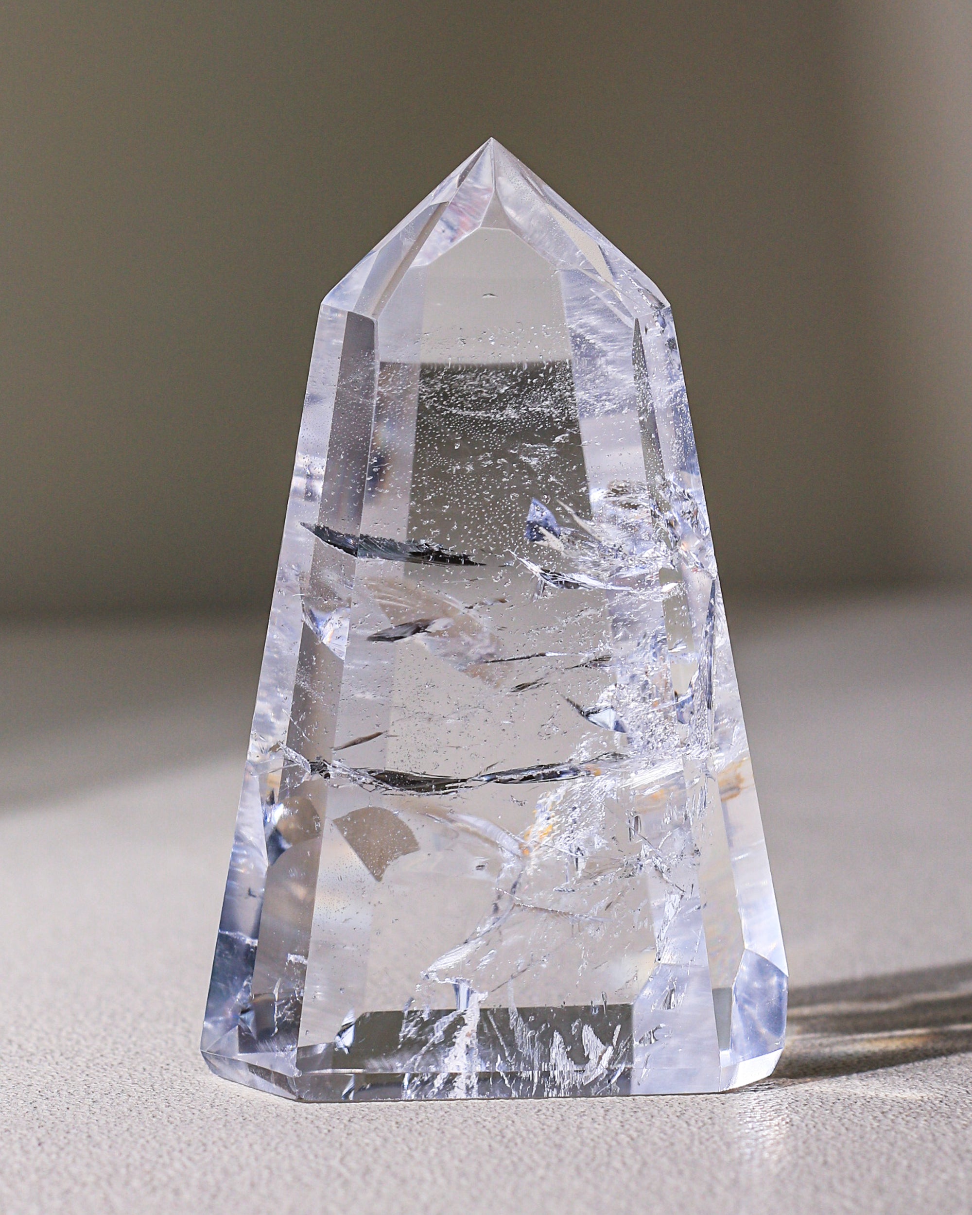 Bergkristall Spitze "Tocantins Quartz", Einzelstück