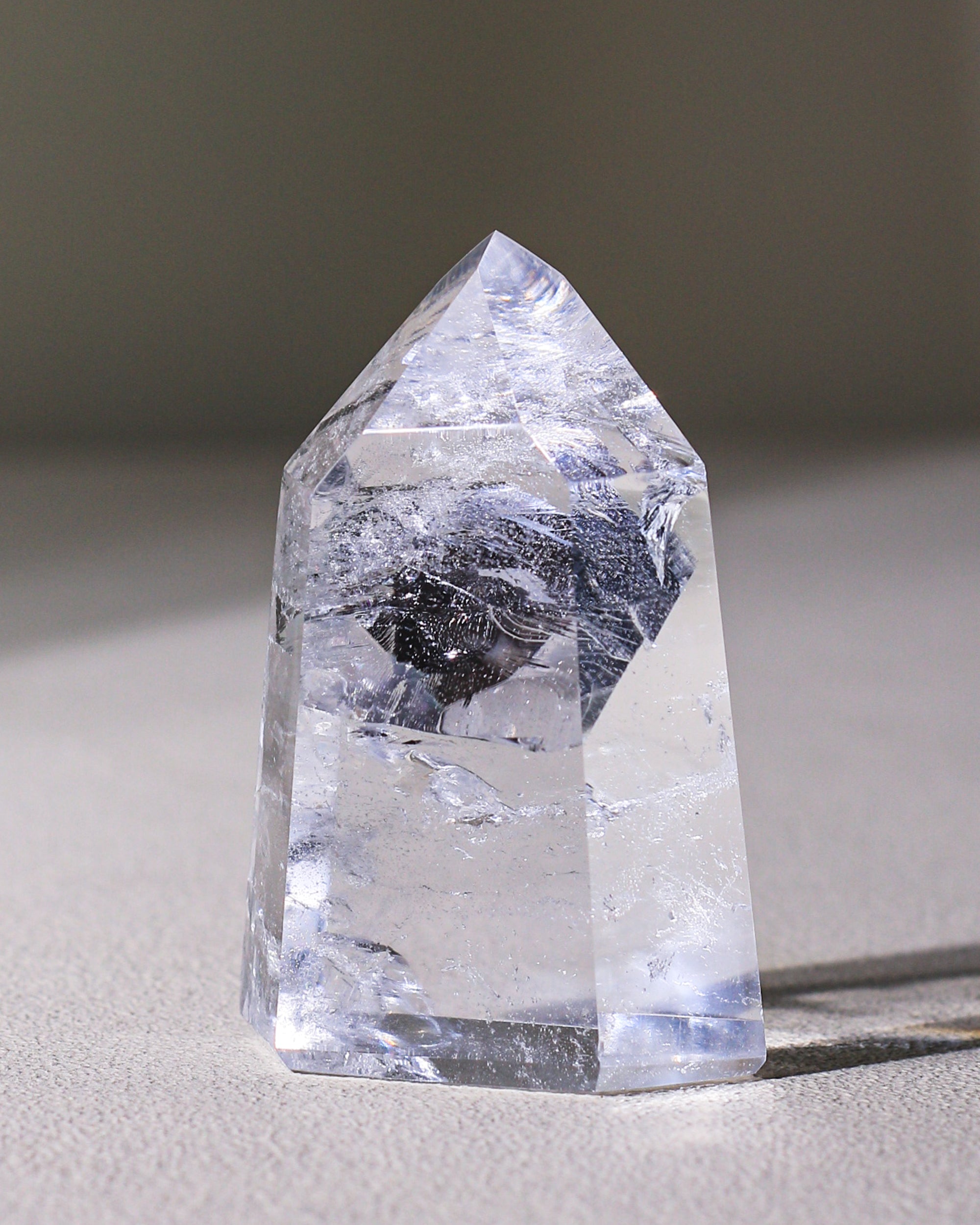 Bergkristall Spitze "Tocantins Quartz", Einzelstück