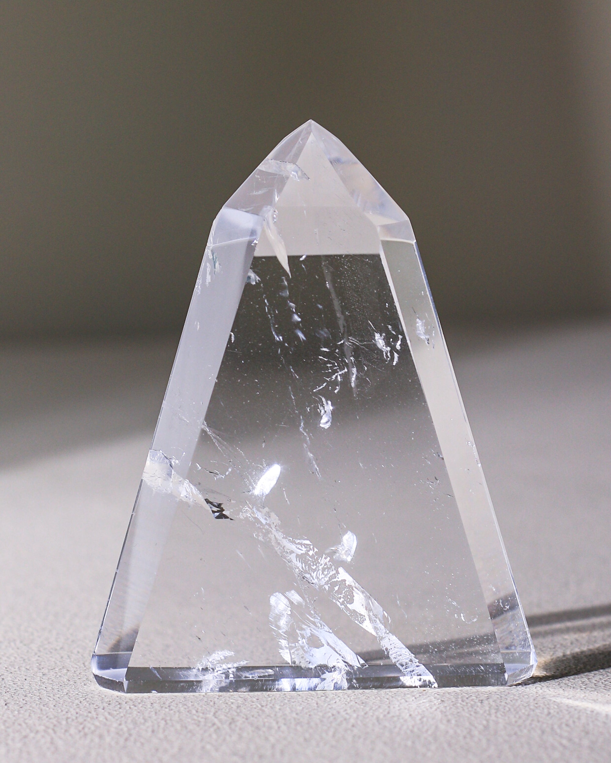 Bergkristall Spitze "Tocantins Quartz", Einzelstück