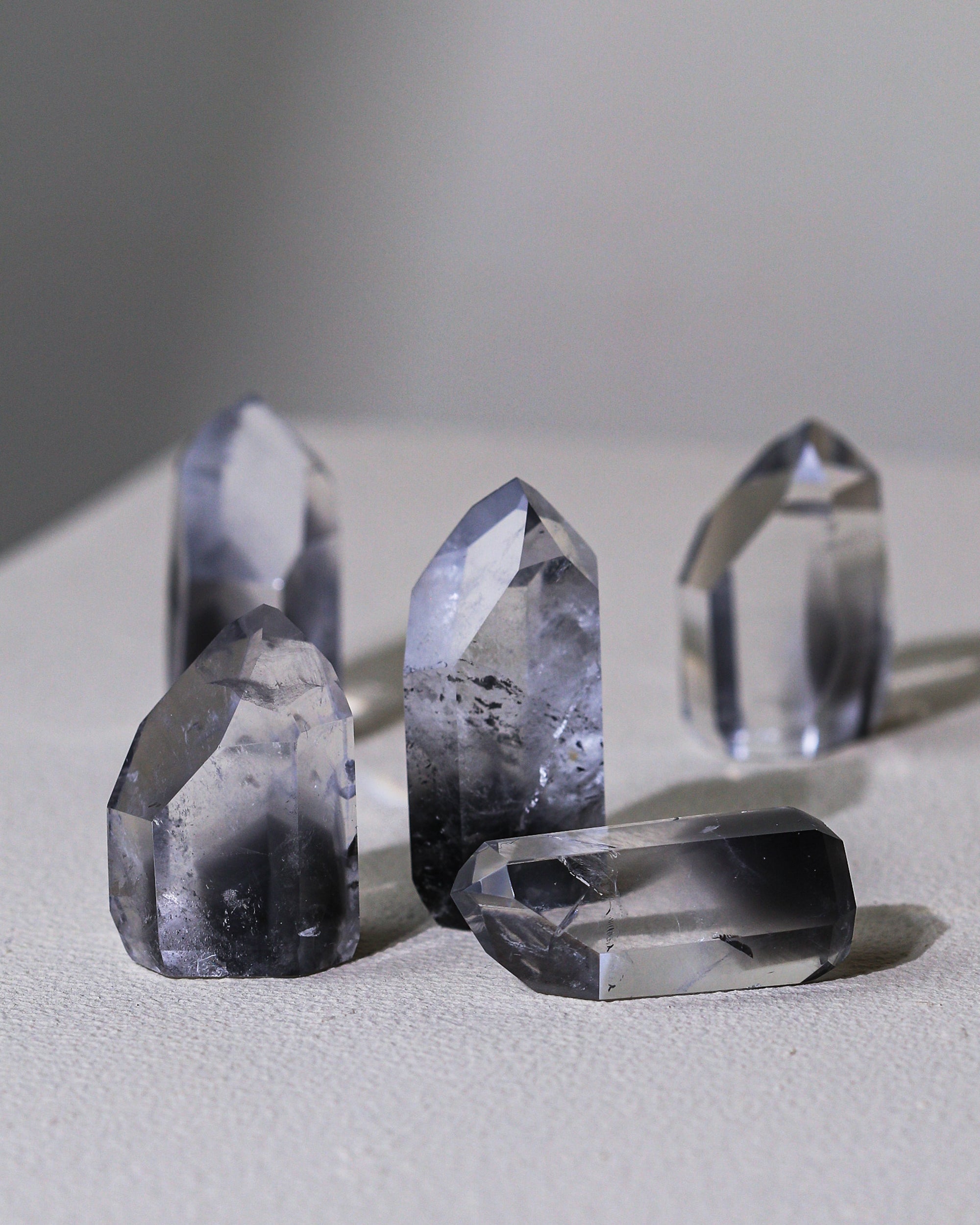 Mini Black Phantom Quarz