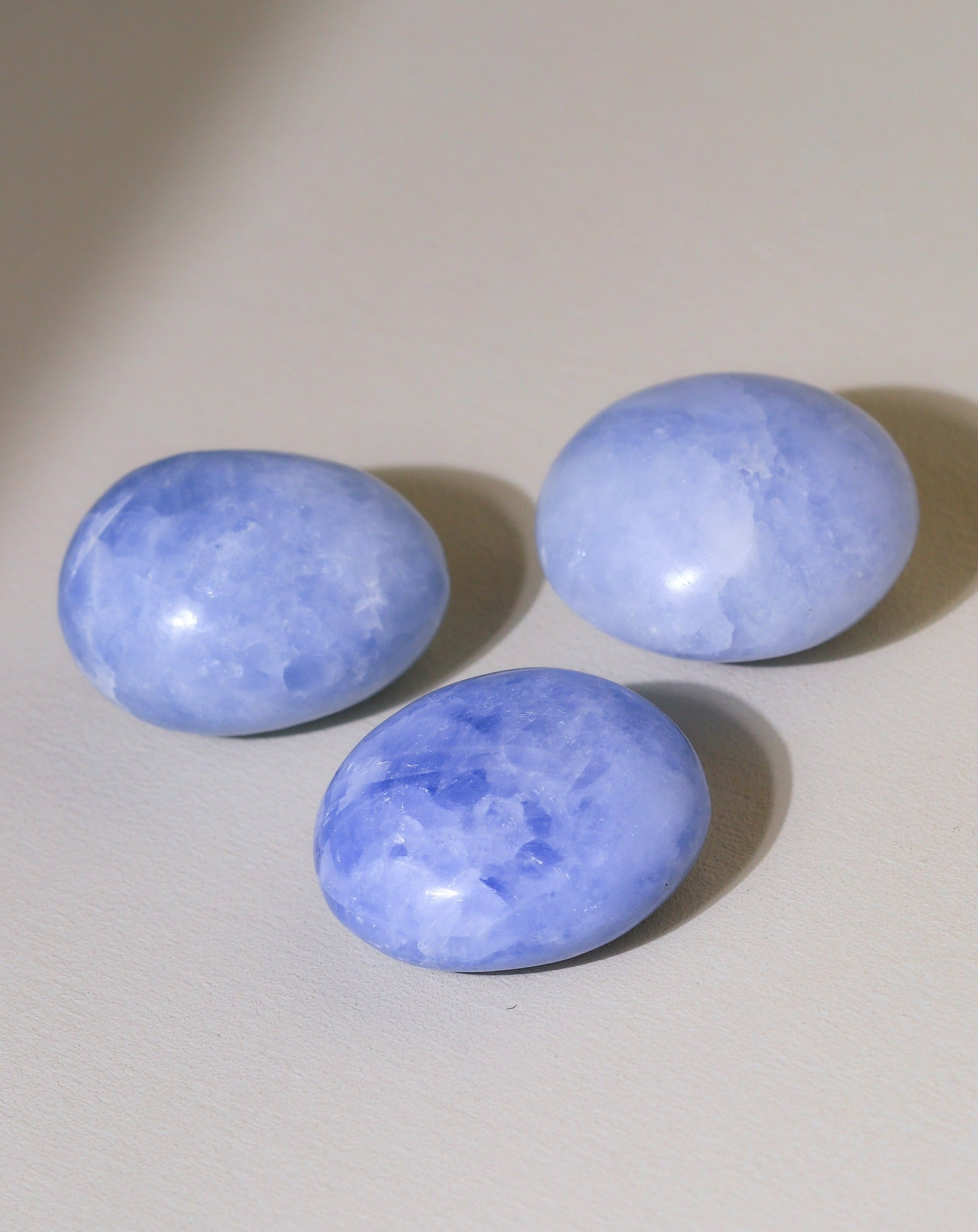 Blaucalcit Palmstone