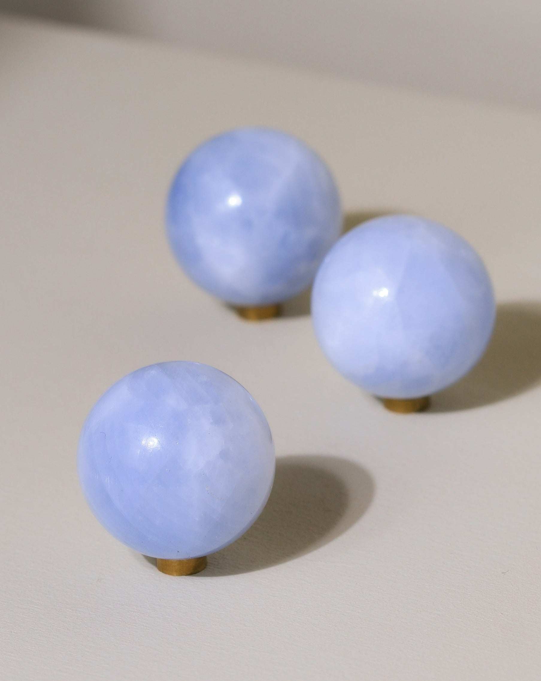 Mini Blue Calcite sphere