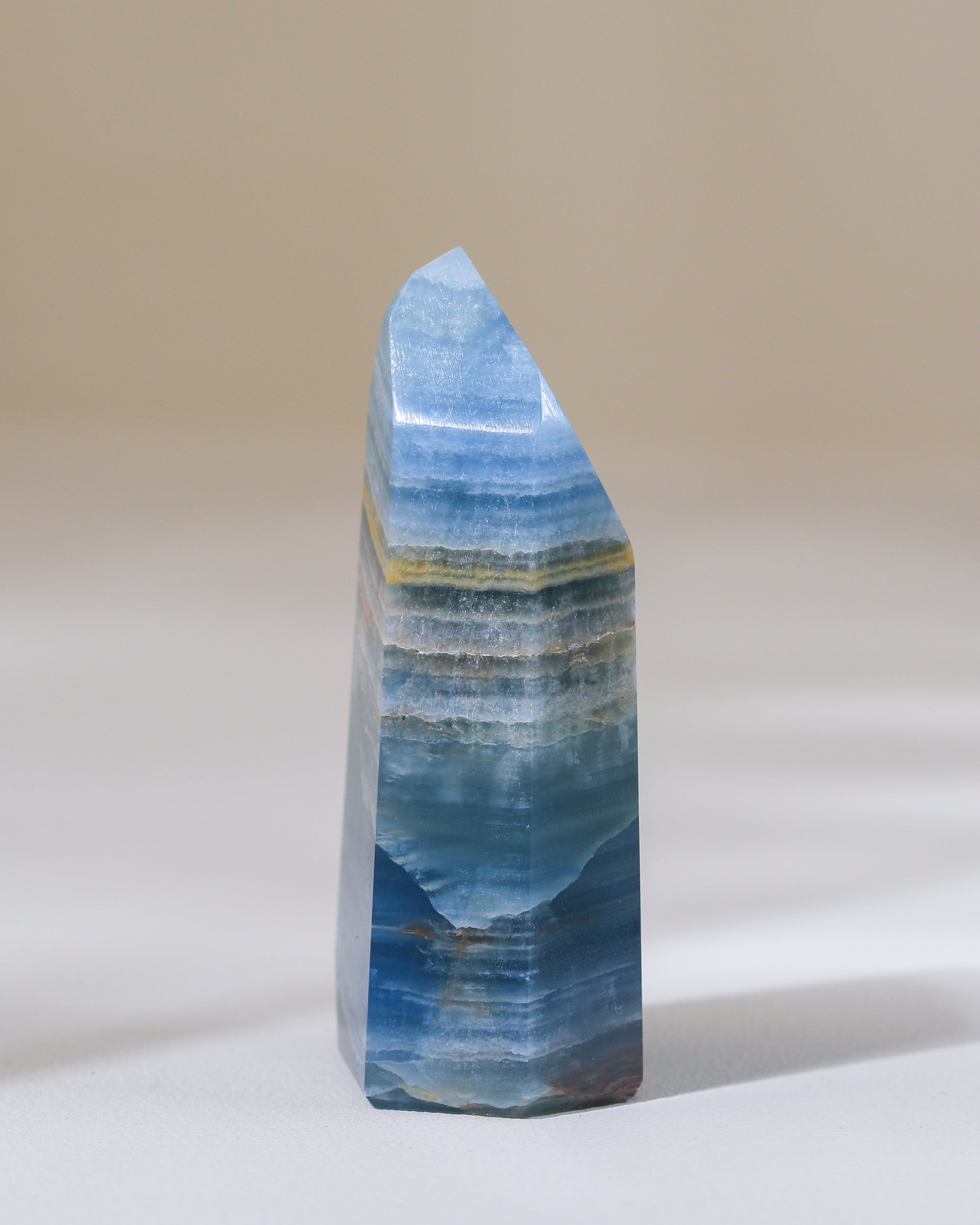Blue Onyx Calcit, Einzelstück