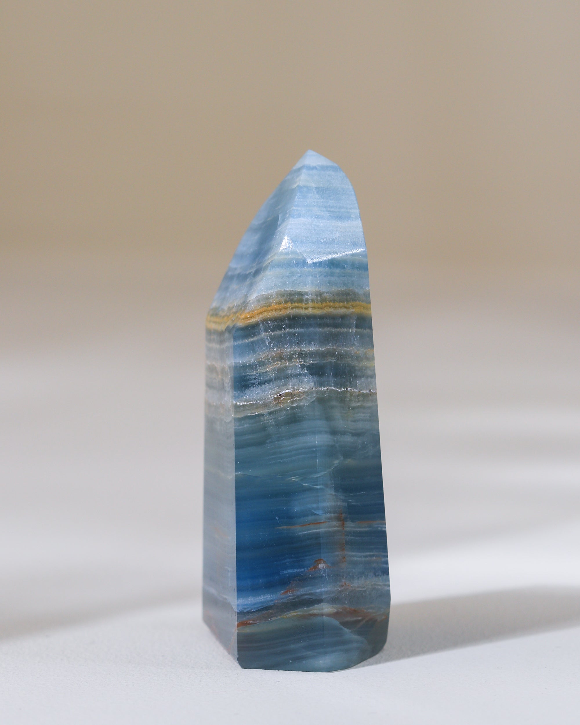 Blue Onyx Calcit, Einzelstück
