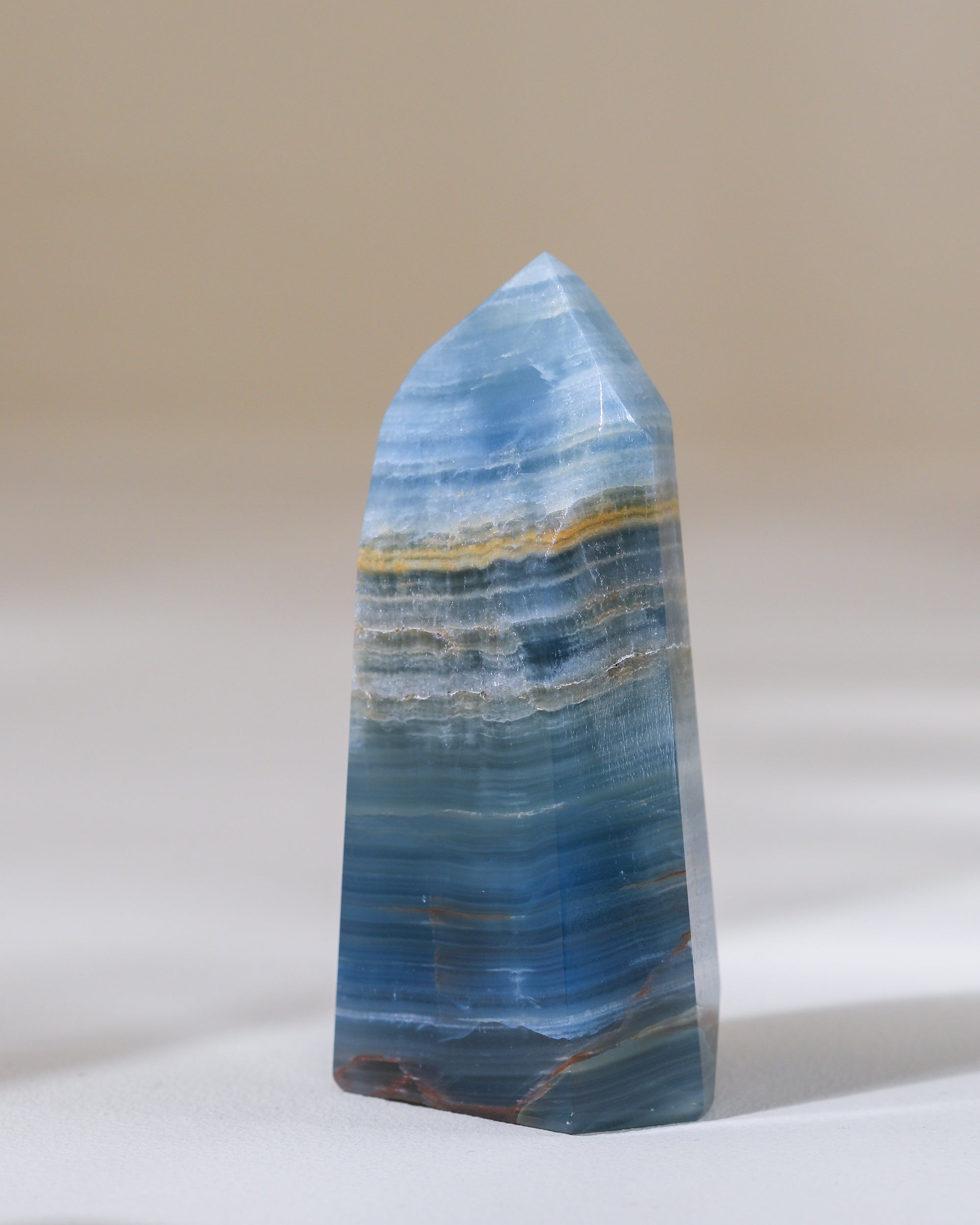 Blue Onyx Calcit, Einzelstück
