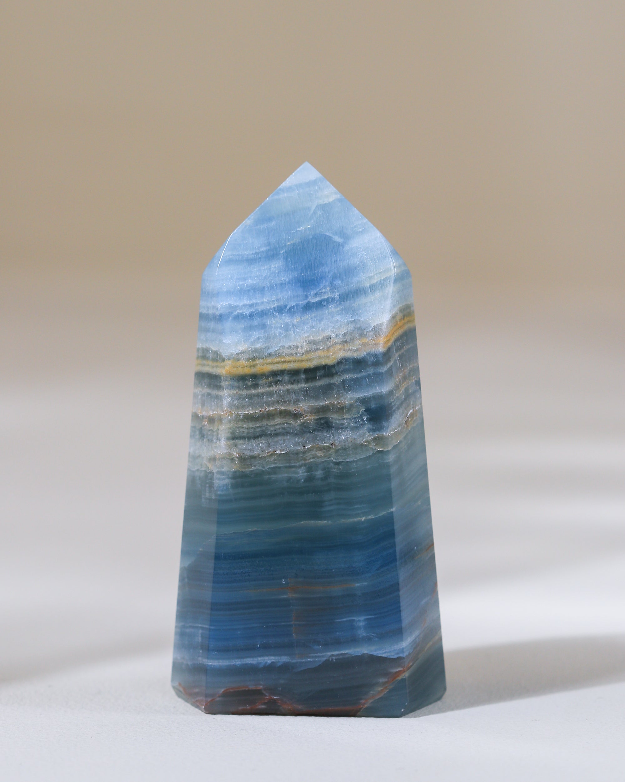 Blue Onyx Calcit, Einzelstück