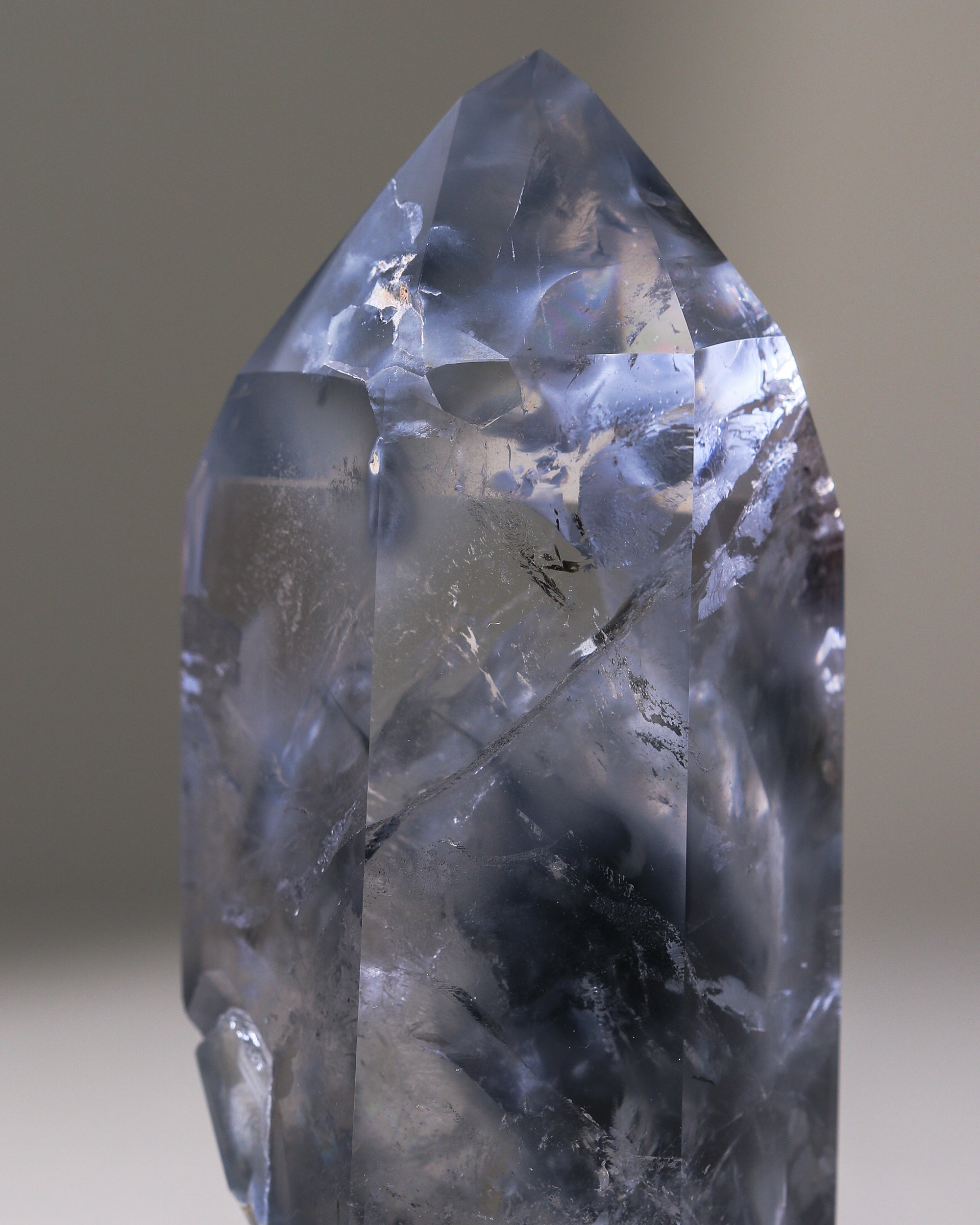 große Blue Tara Quartz Spitze, Einzelstück