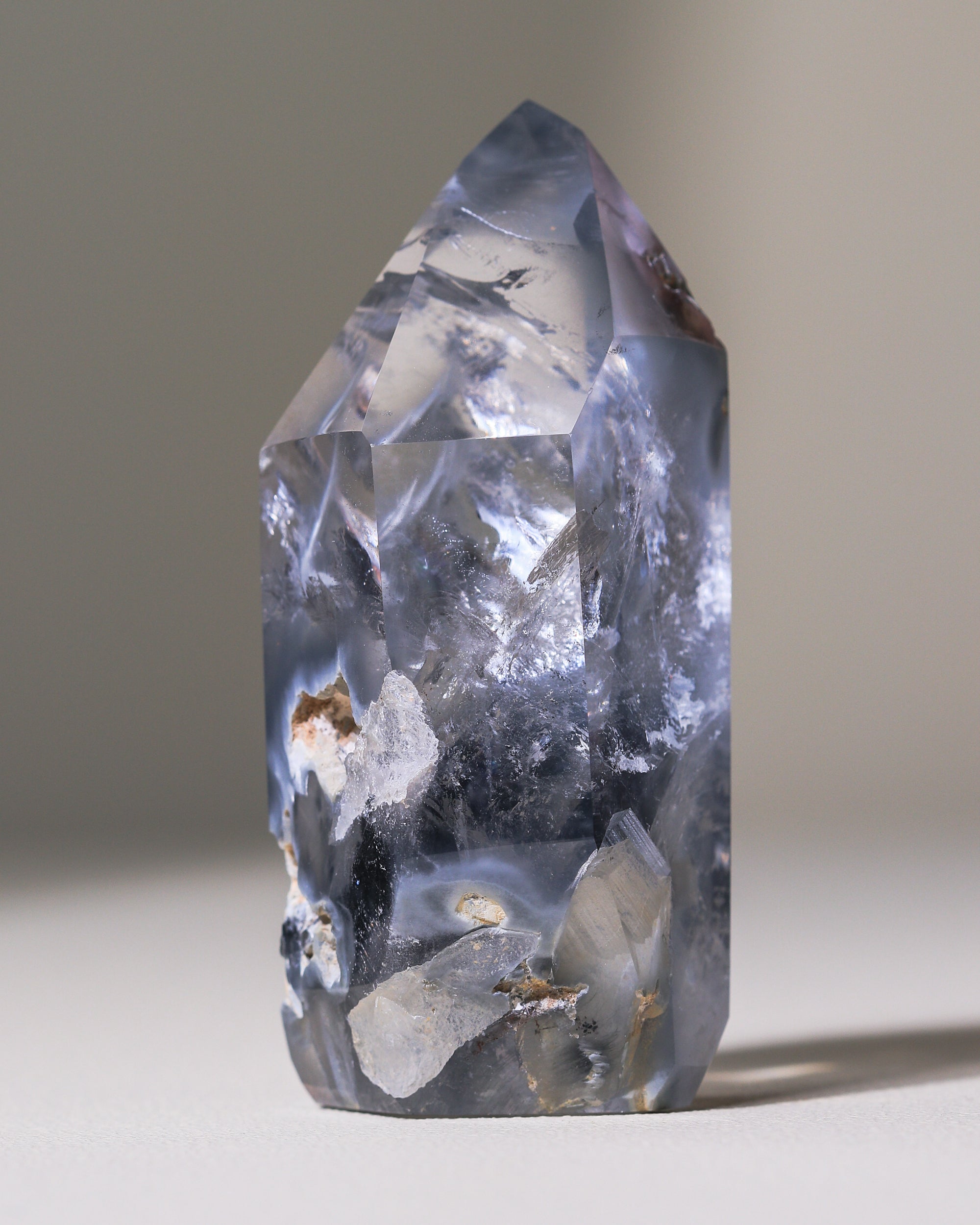 große Blue Tara Quartz Spitze, Einzelstück