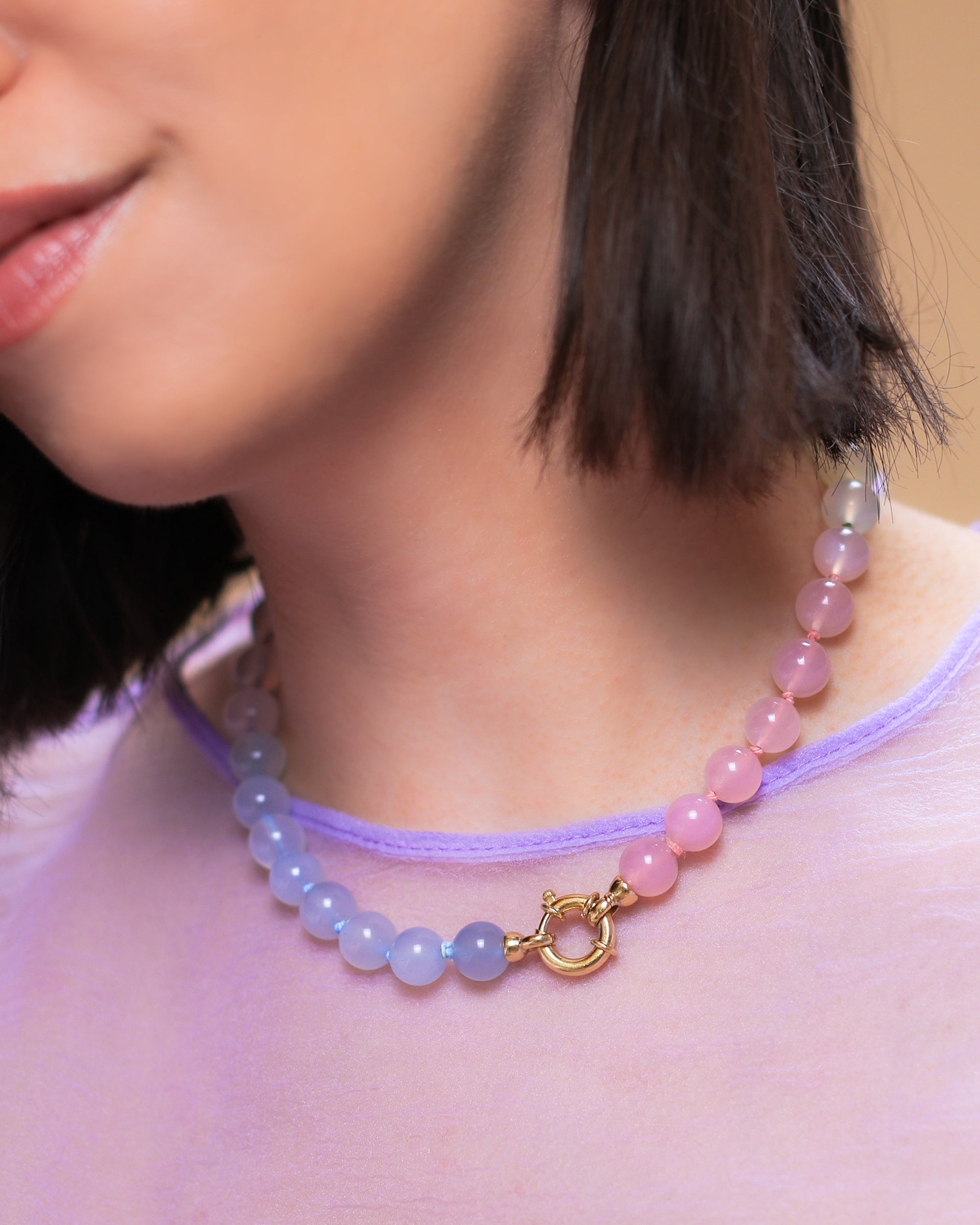 Bonbon Necklace | Chalcedony