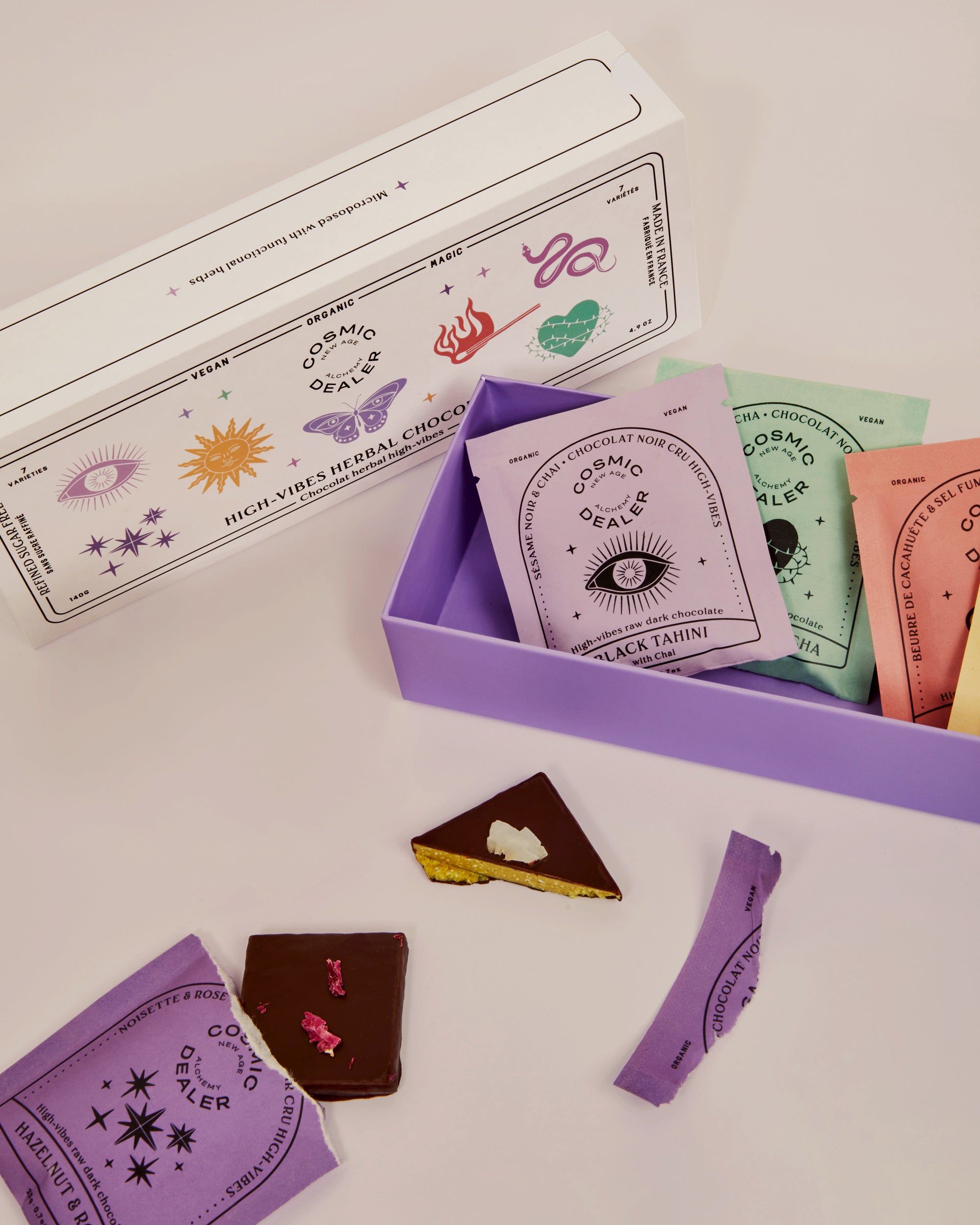 Chakra Chocolates von Cosmic Dealer