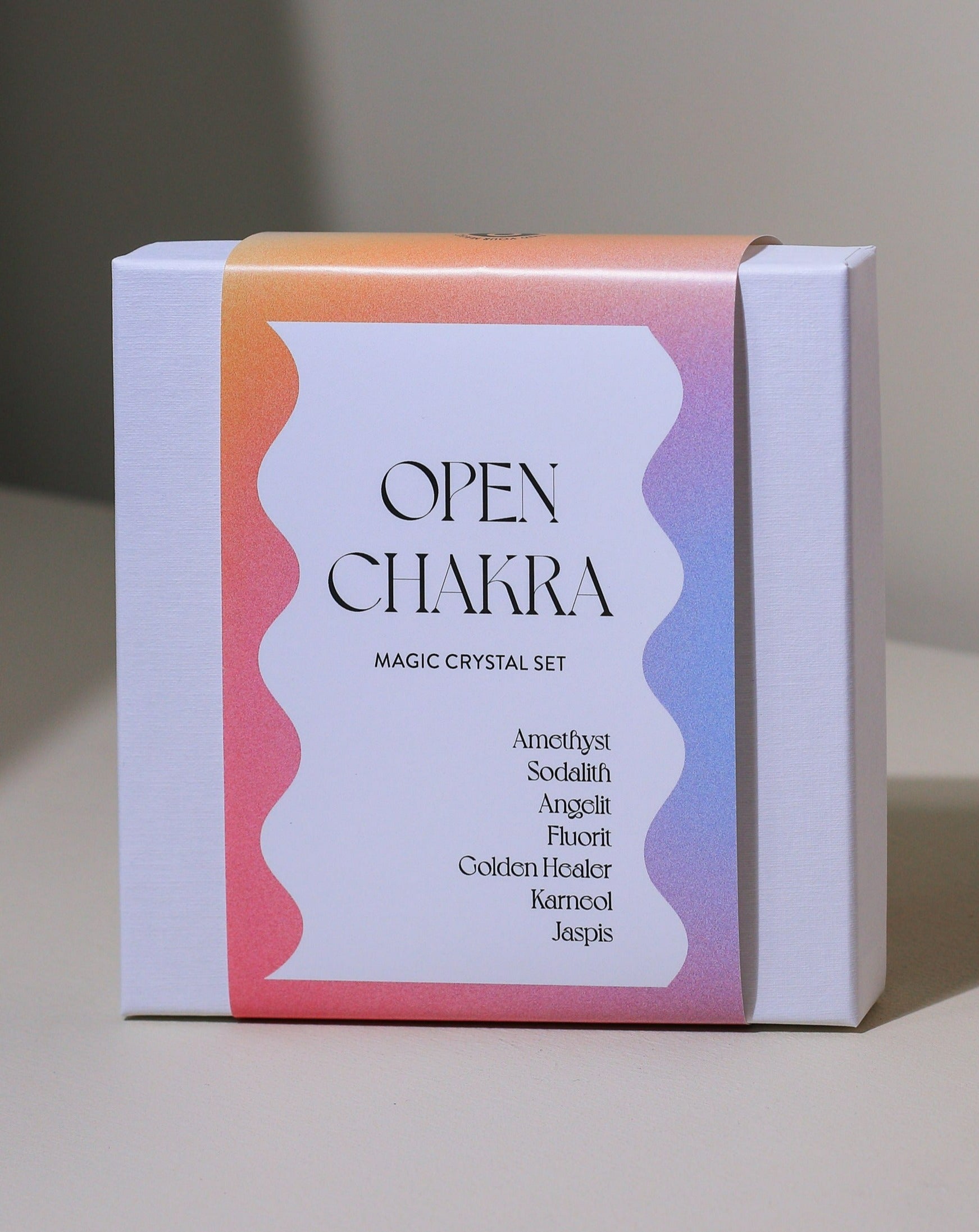 Chakra crystal set 