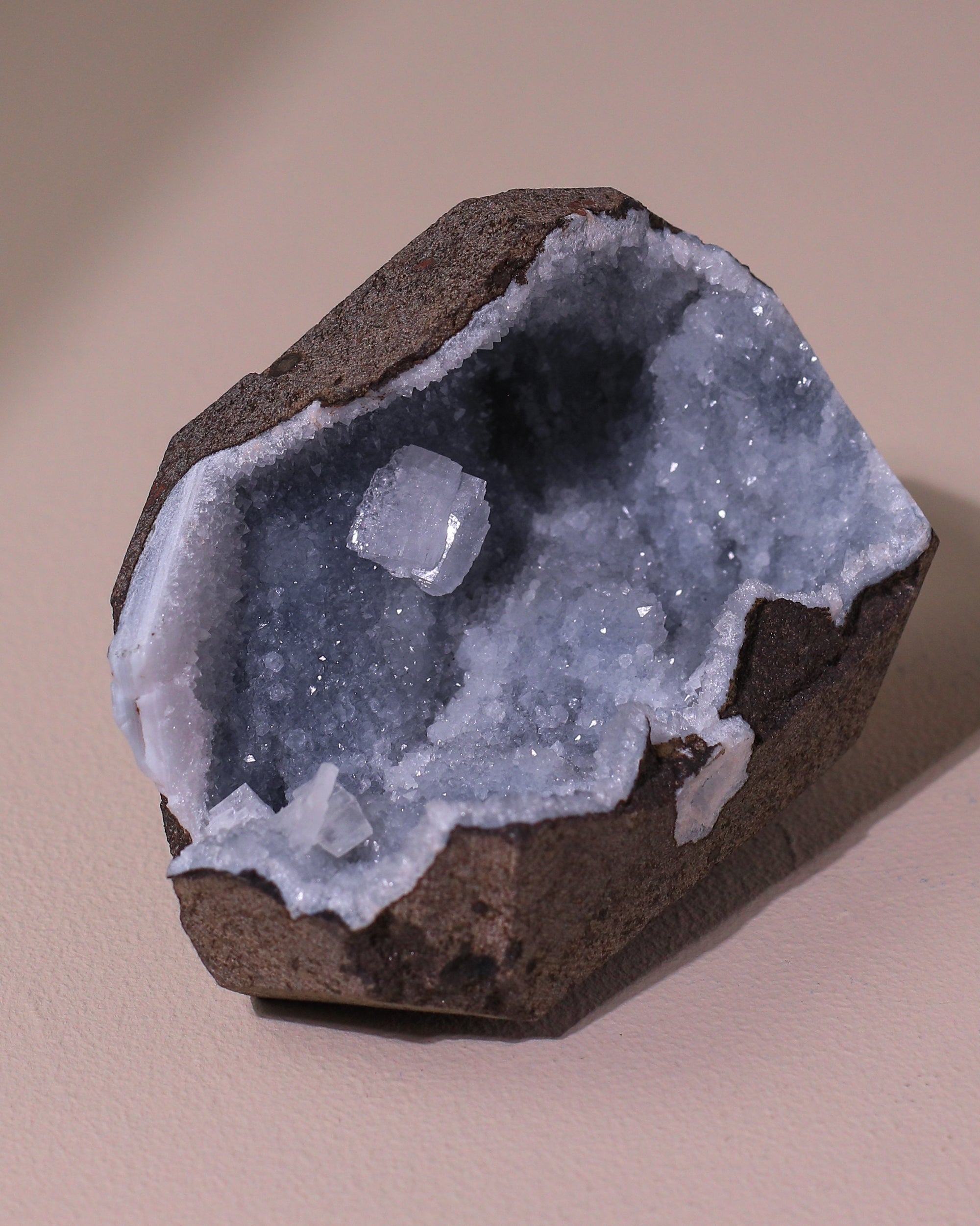 Chalcedon Kristall, Einzelstück