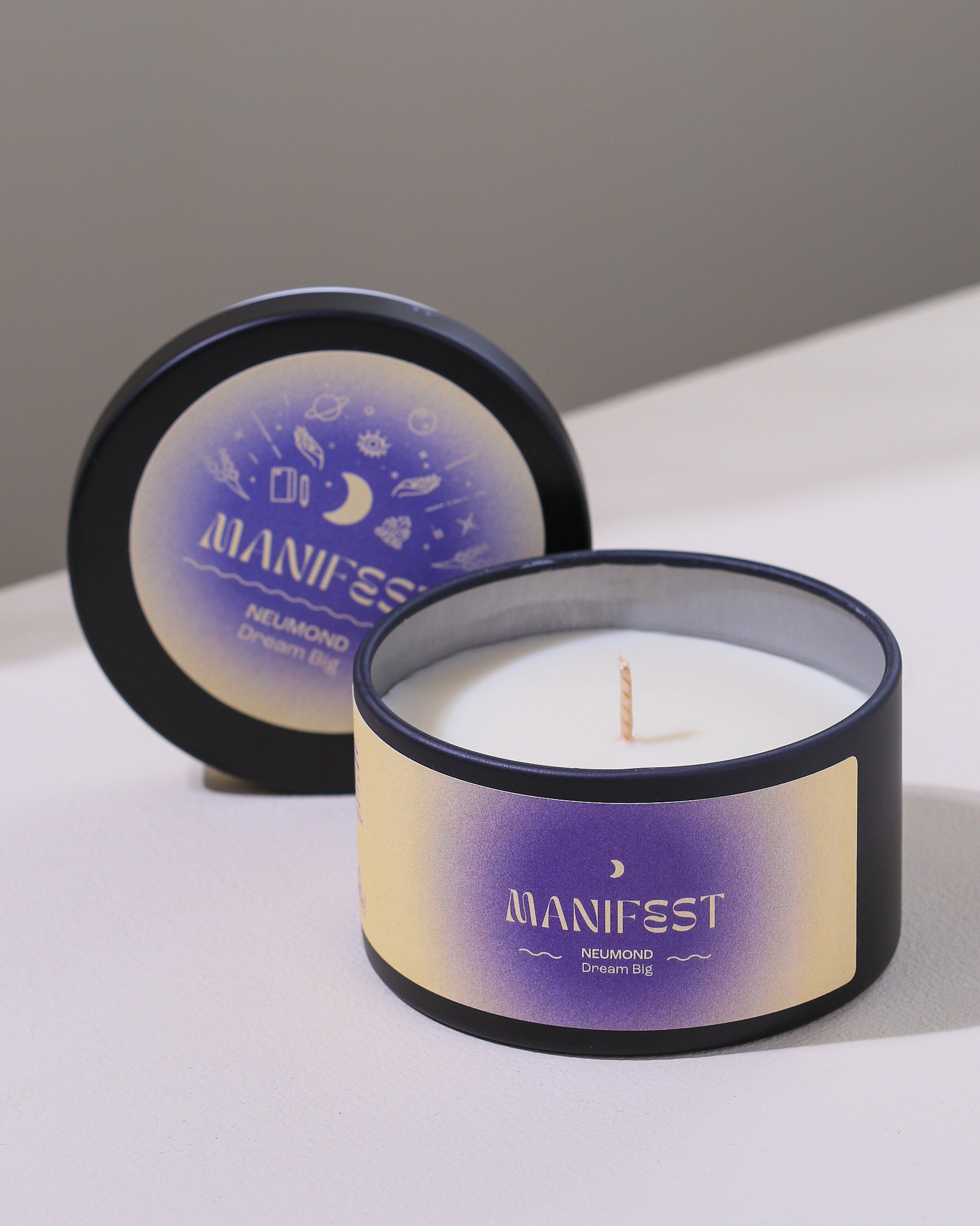 Manifest scented candle