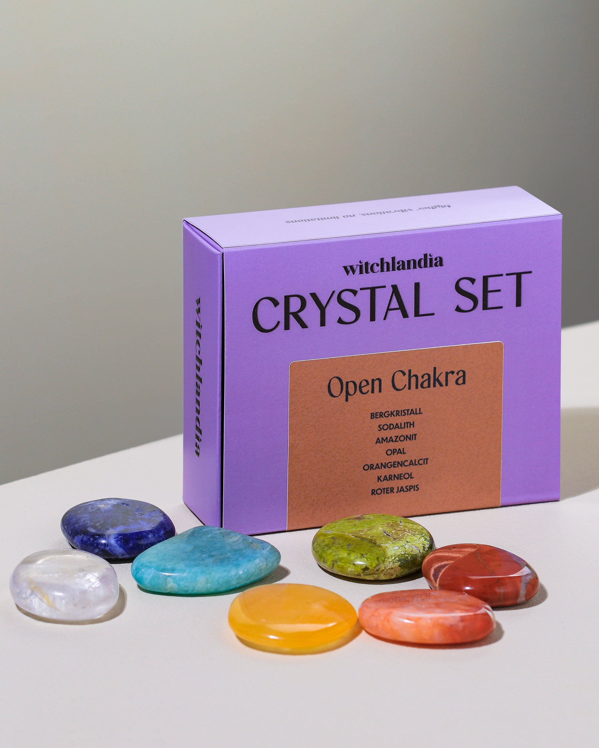 Chakra crystal set 