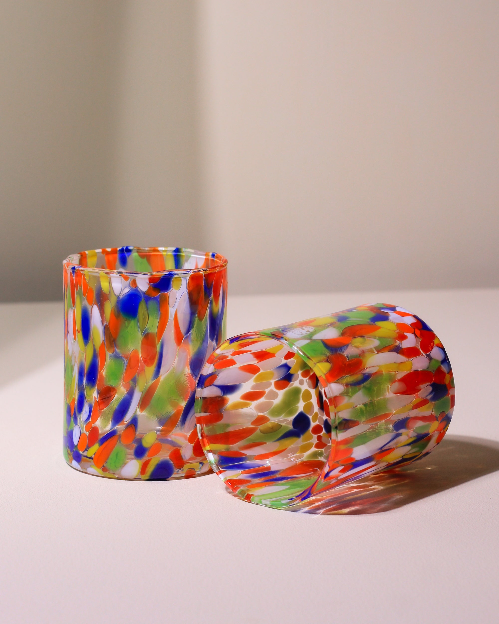 Murano glasses set of 2