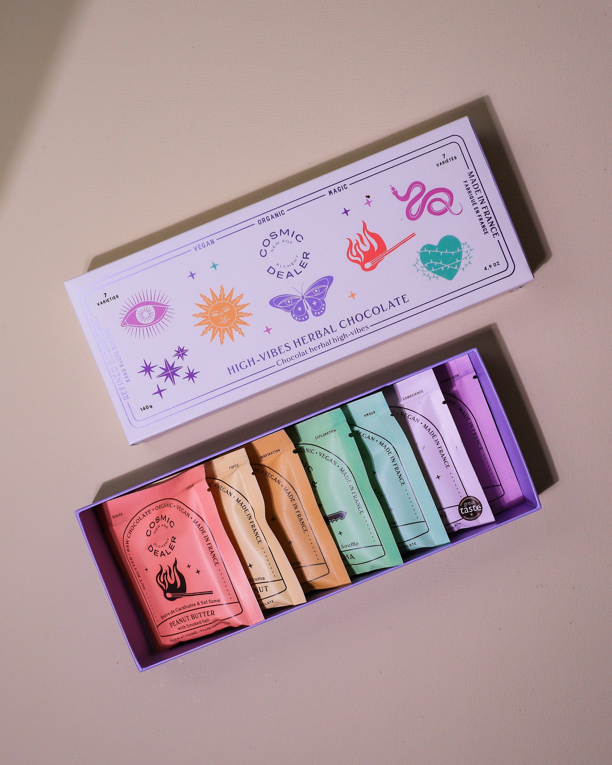 Chakra Chocolates von Cosmic Dealer