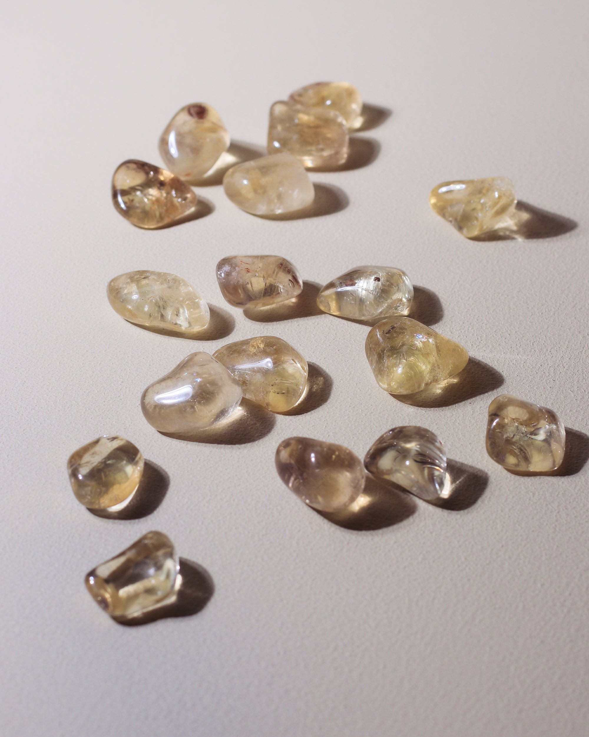 Citrine Tumbled Stone (Natural Citrine)