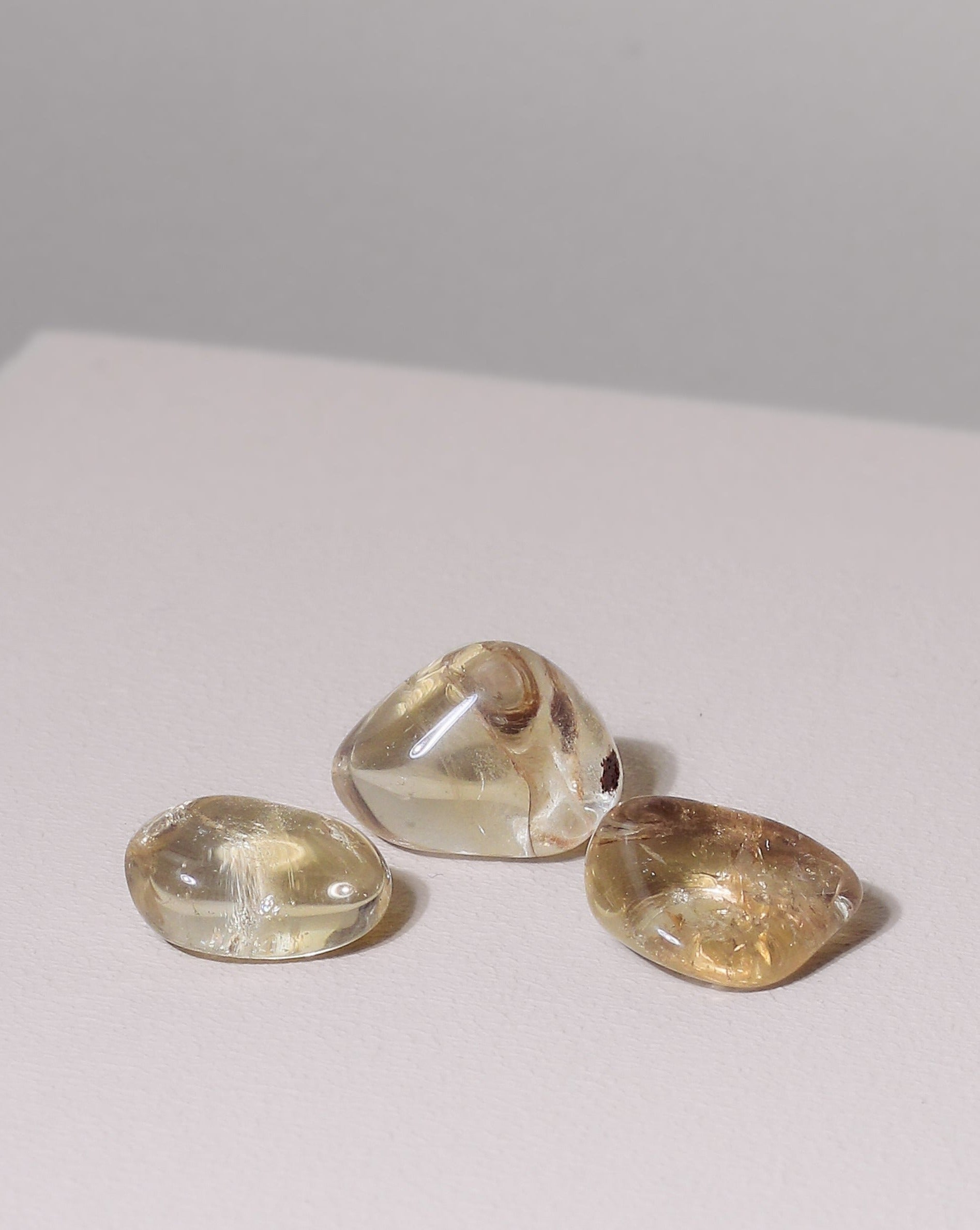 Citrine Tumbled Stone (Natural Citrine)