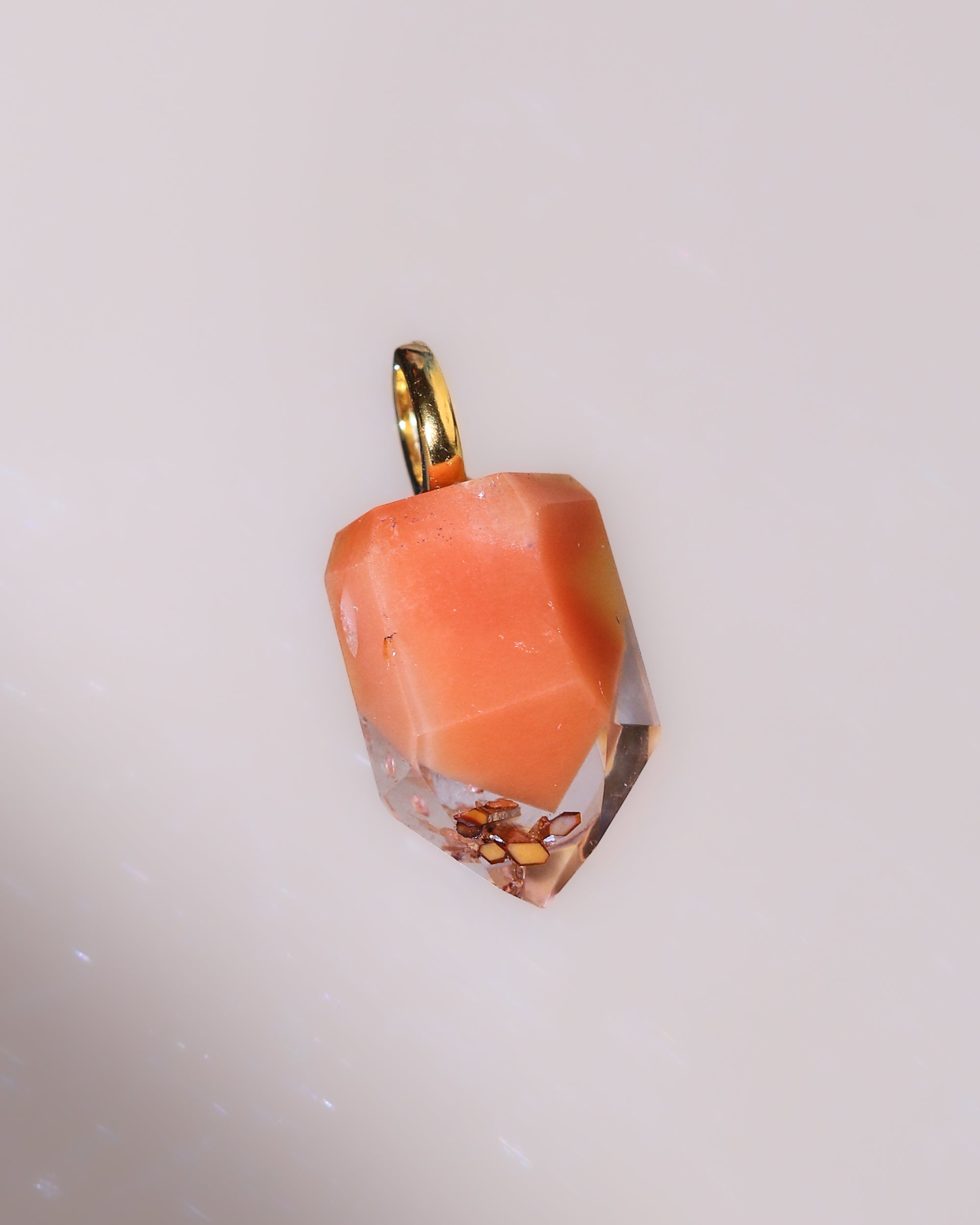 Amphibole Quarz Anhänger, Einzelstück