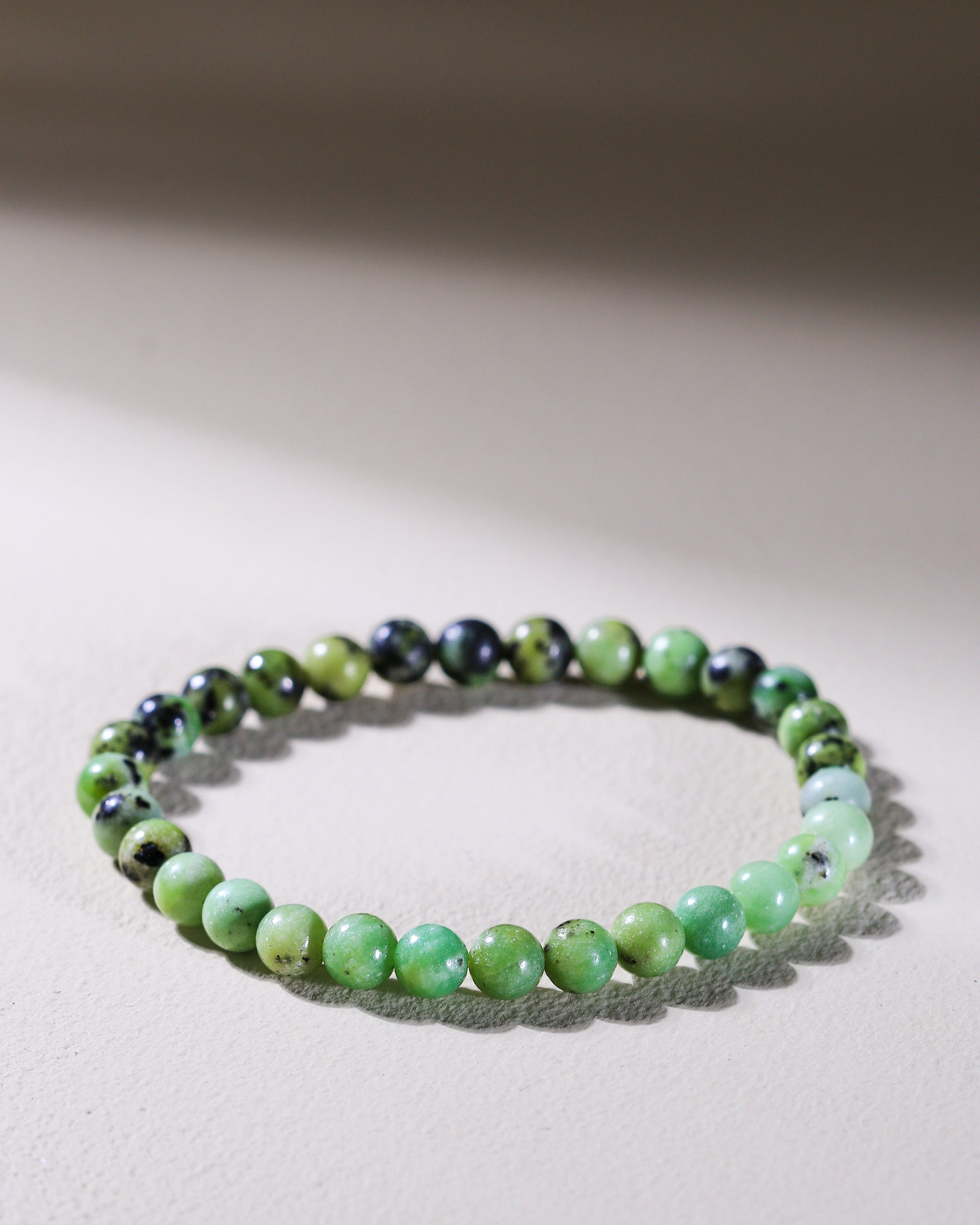 Chrysopras Armband