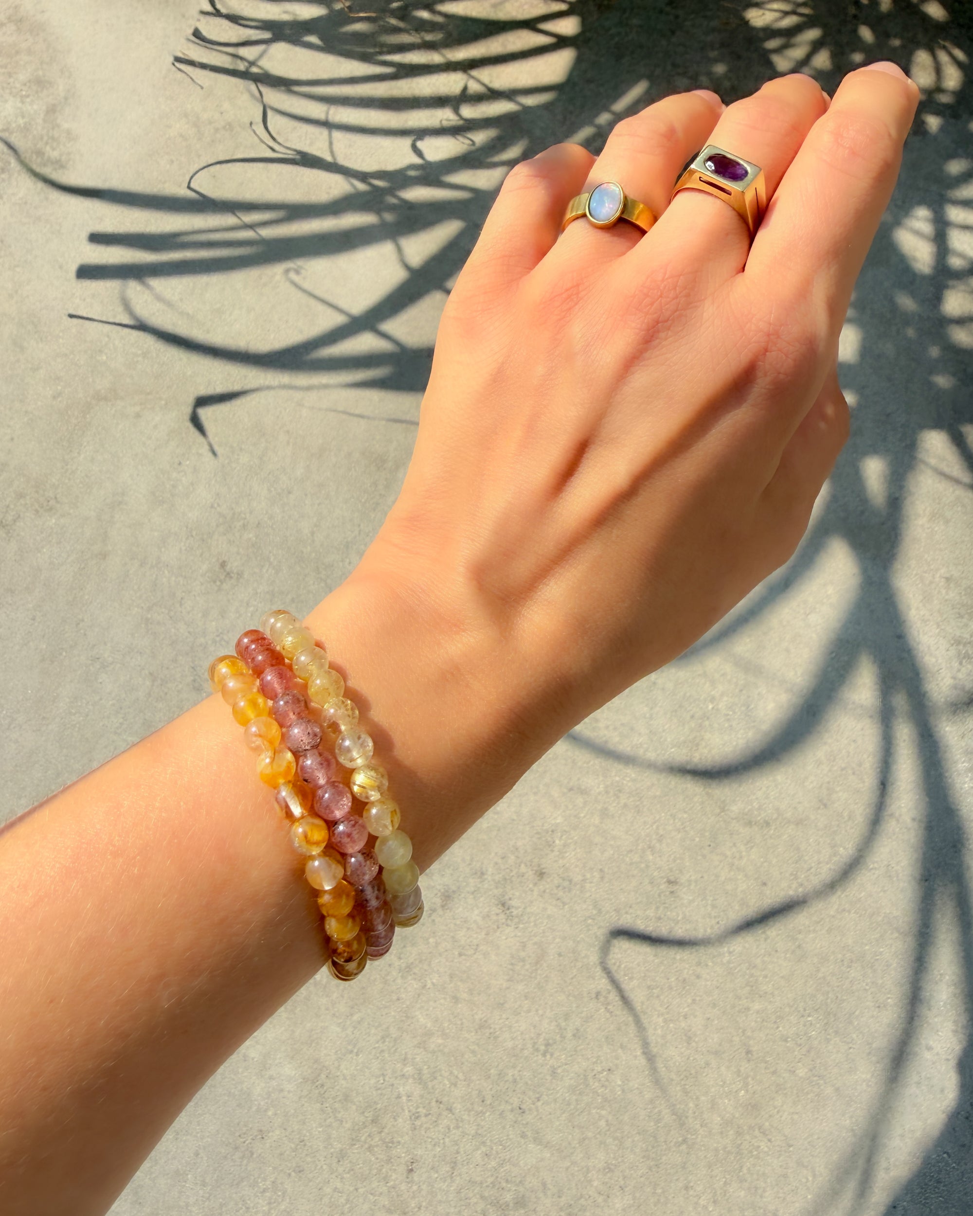 Golden Healer Armband