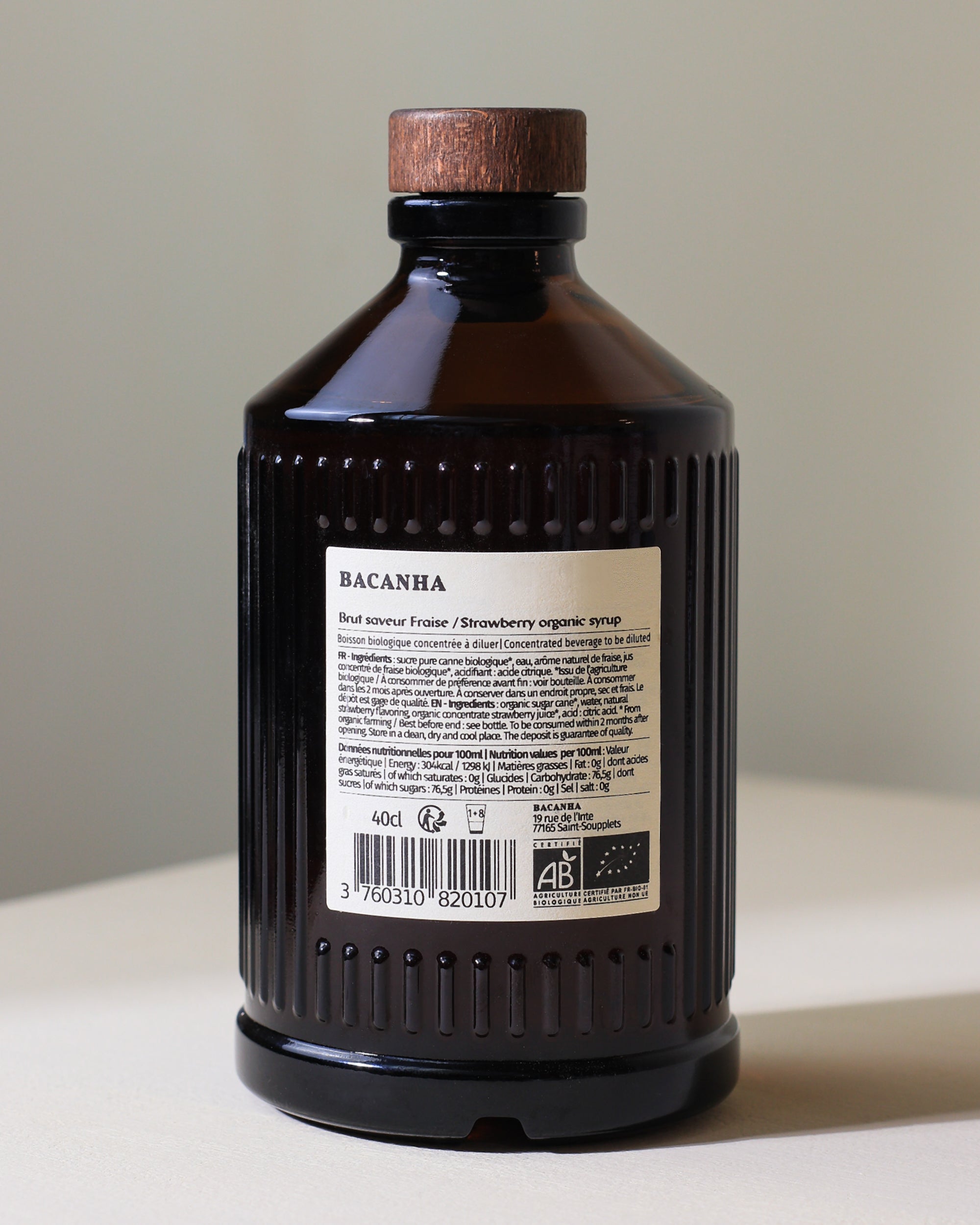 Bio Erbeersirup von Bacanha