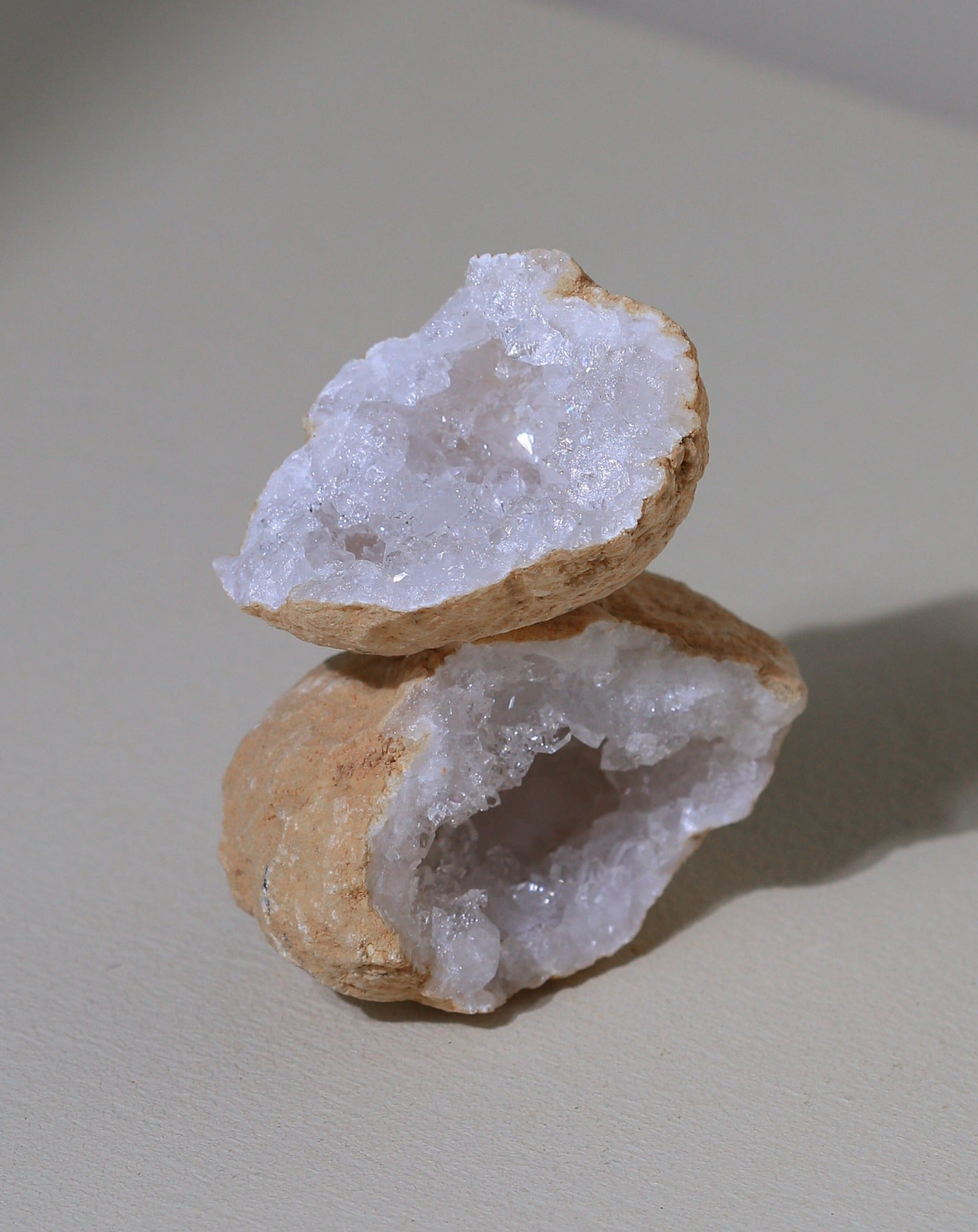 Glücksgeode (Bergkristall)