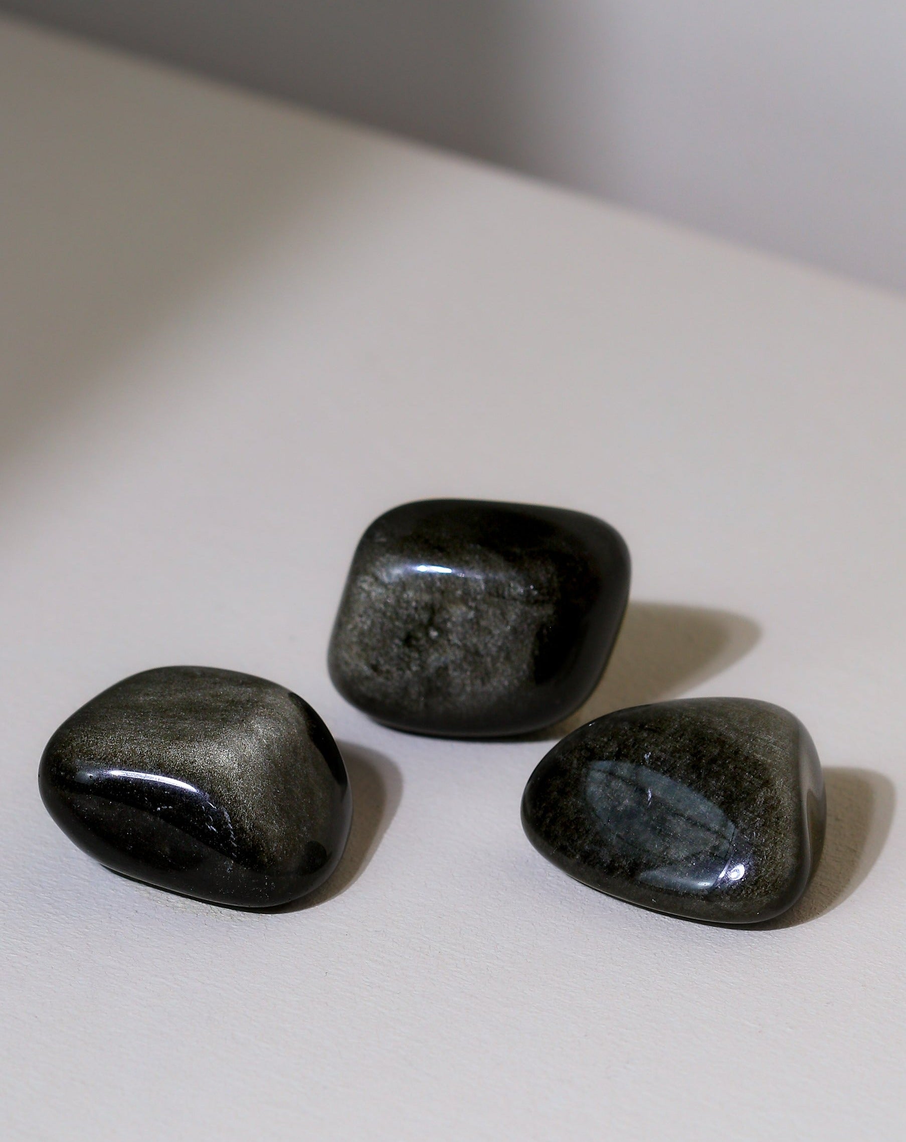 Gold Obsidian tumbled stone 