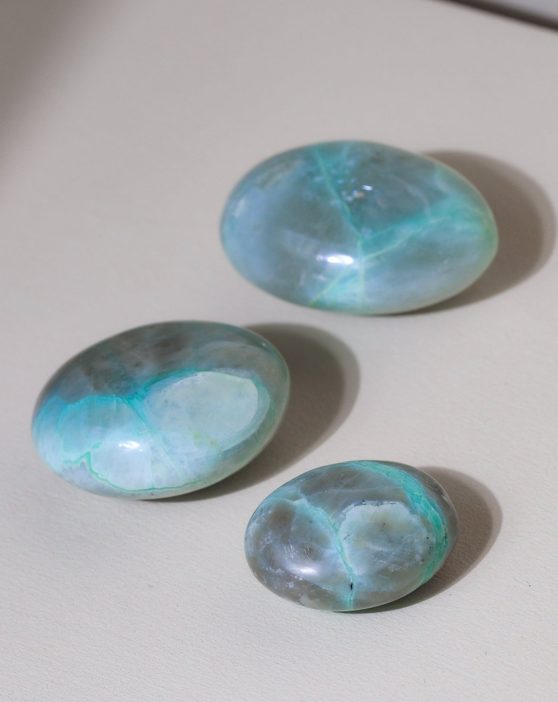 Green Moonstone Palmstone