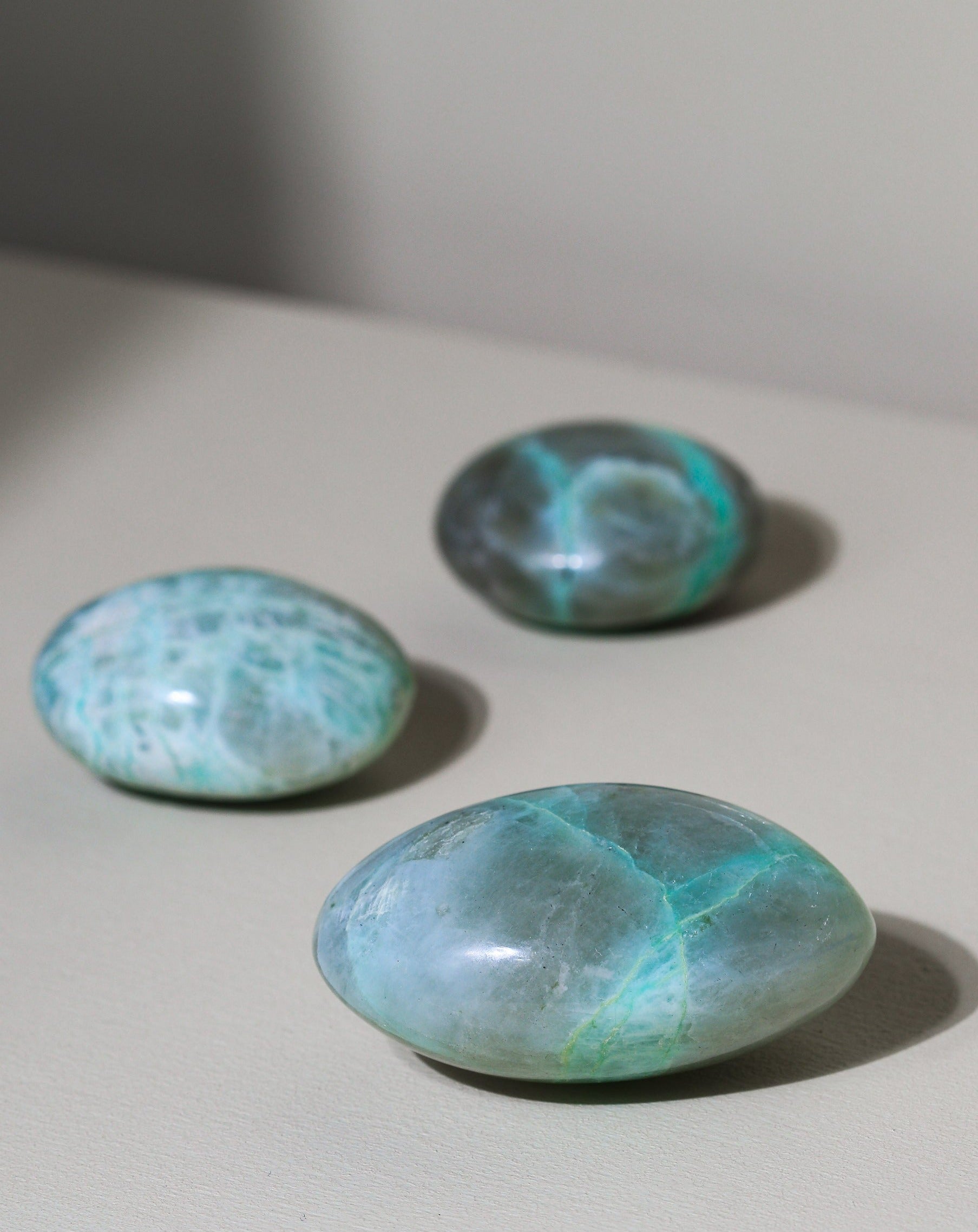 Green Moonstone Palmstone