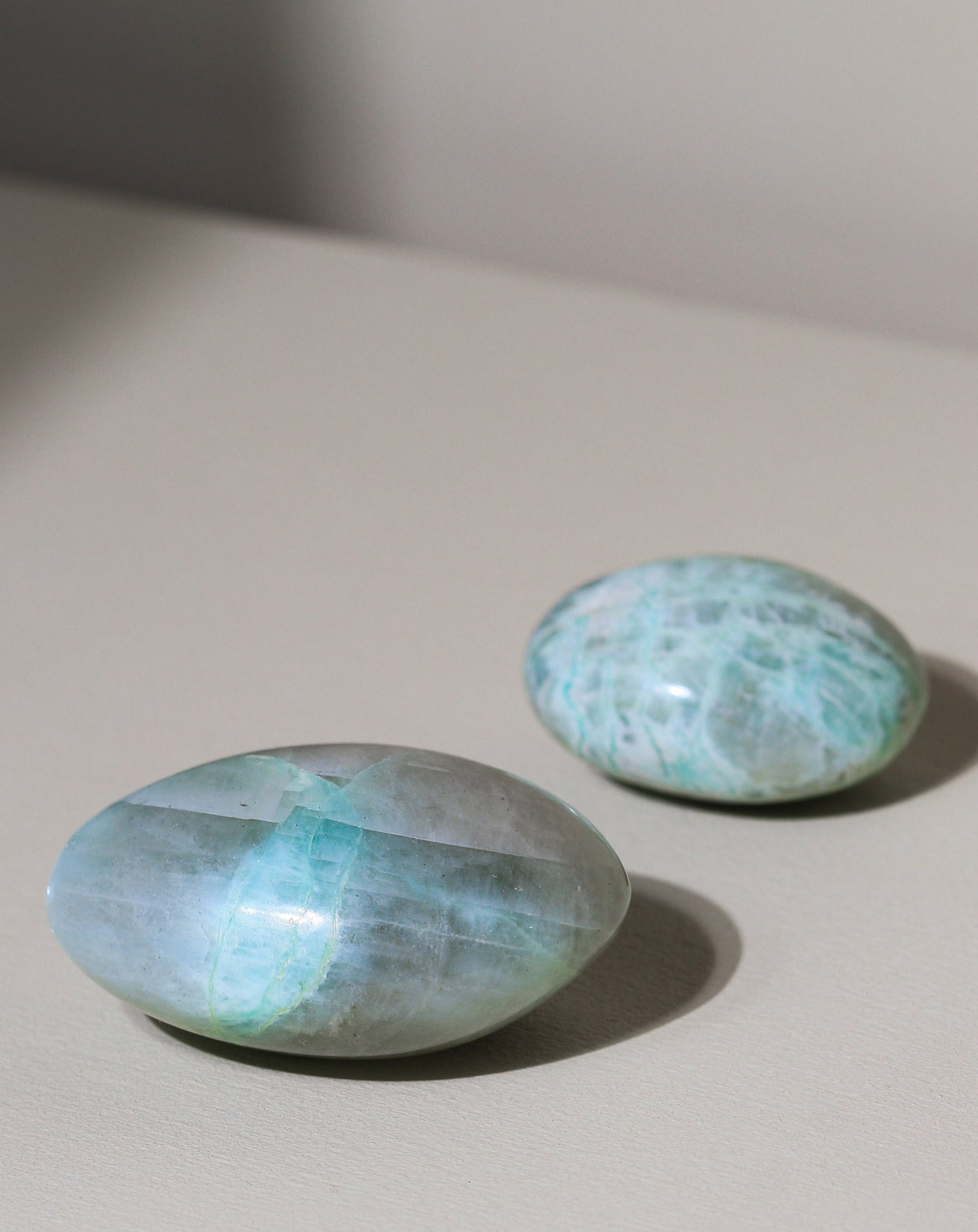 Green Moonstone Palmstone