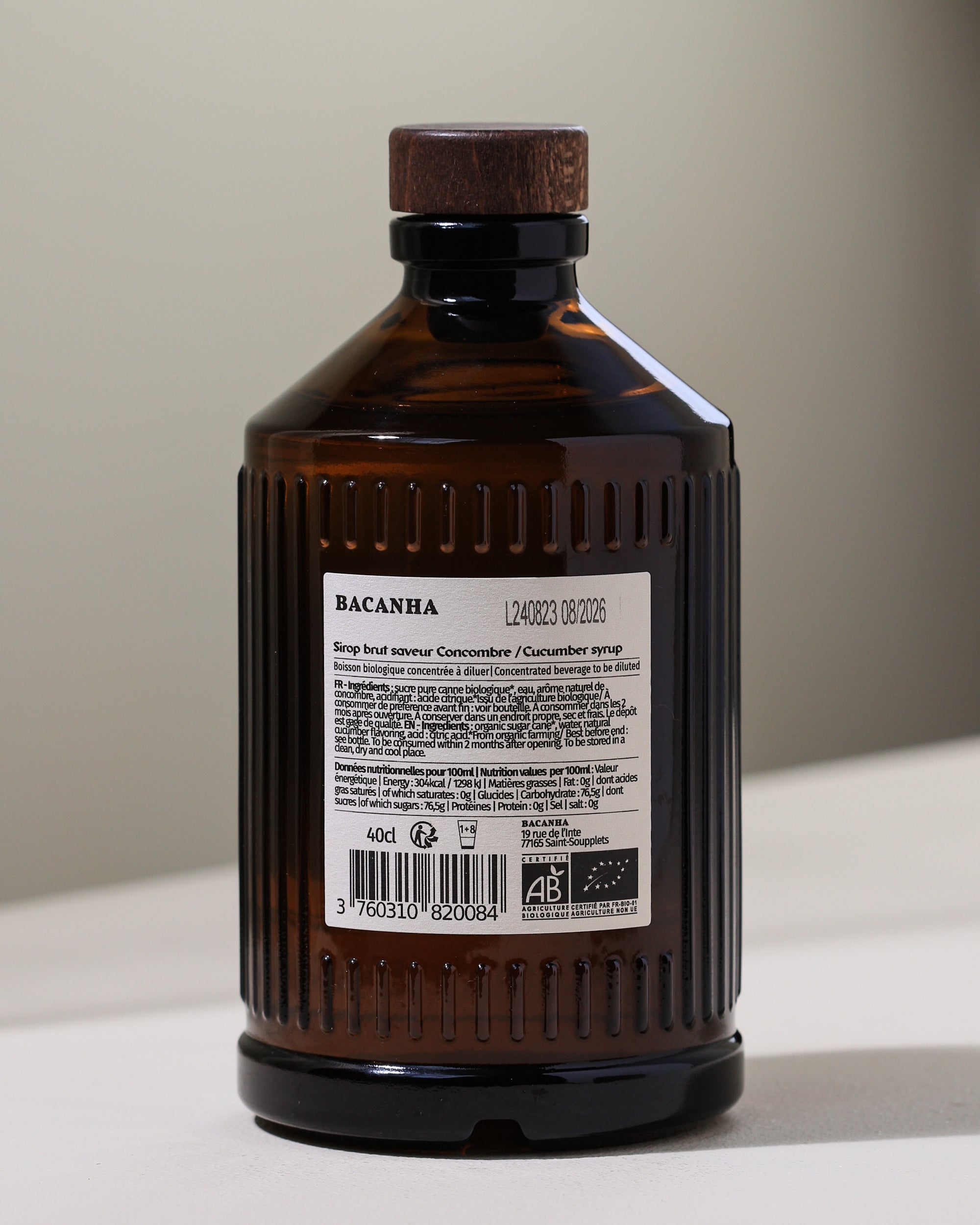 Bio Gurkensirup von Bacanha