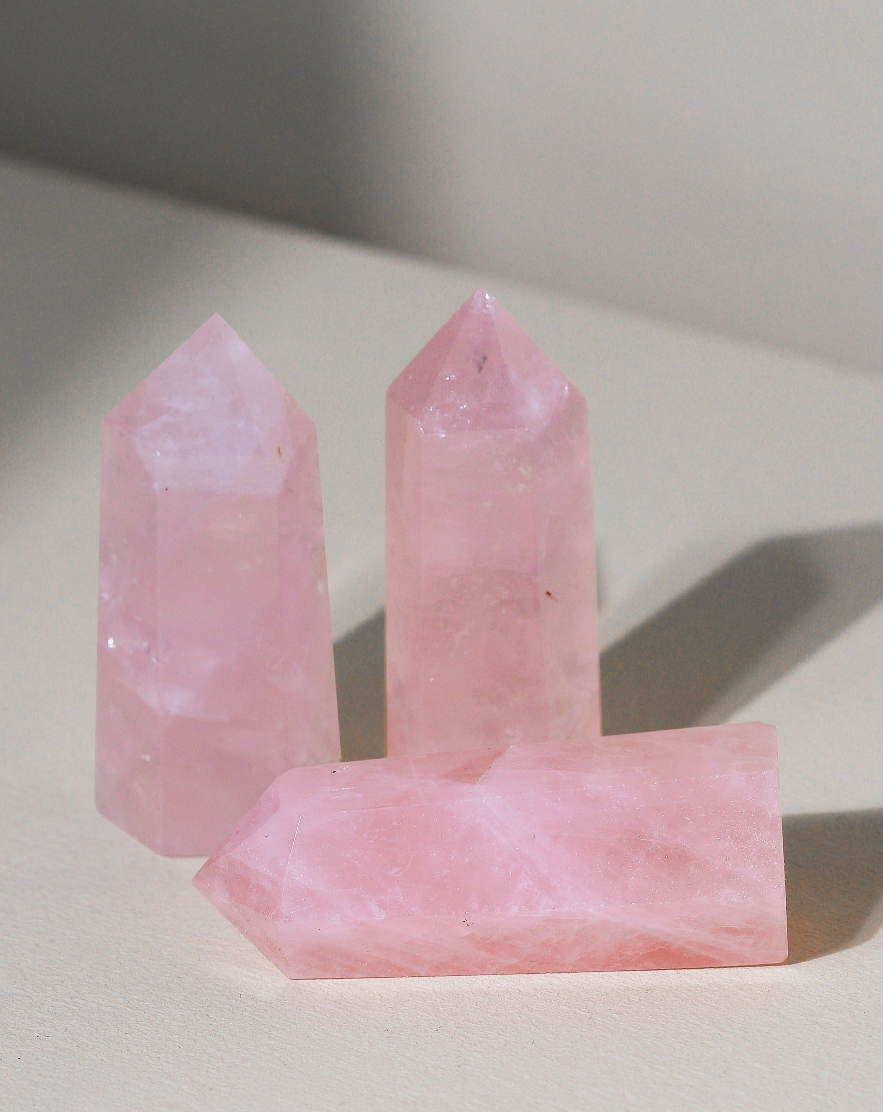 Small Rose Quartz points