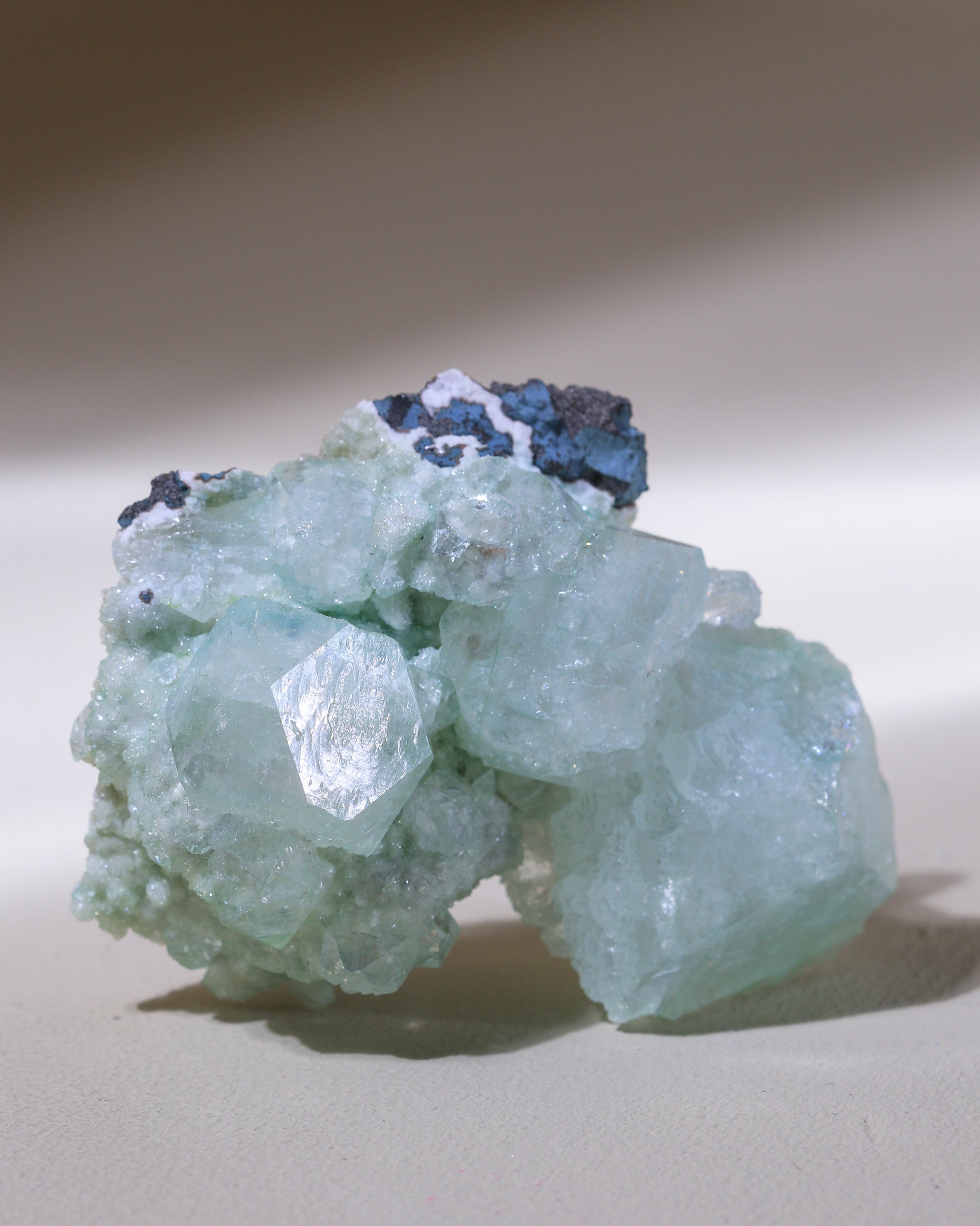 Apophyllit Kristall , Einzelstück