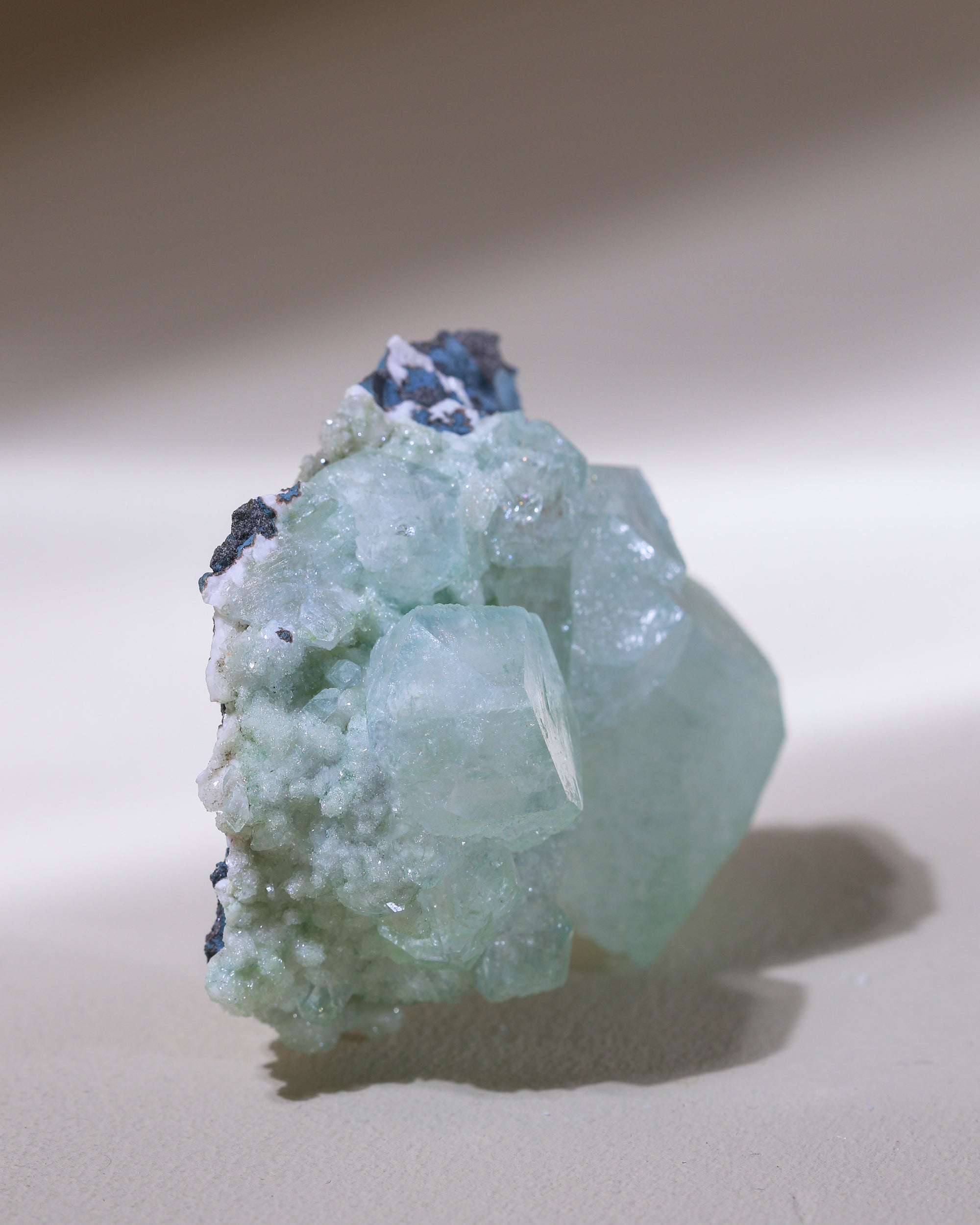 Apophyllit Kristall , Einzelstück