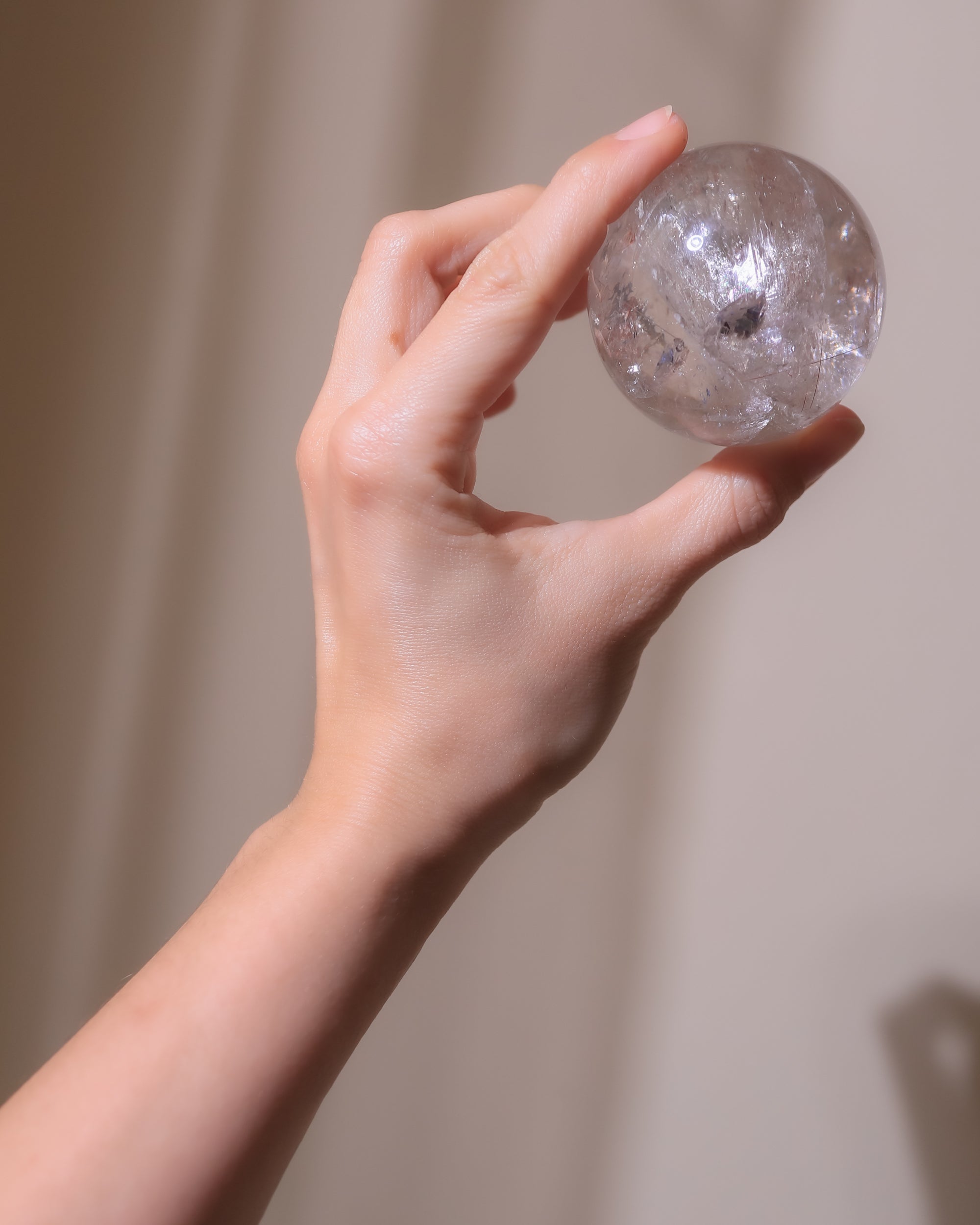 Rutilquarz Kugel, Einzelstück