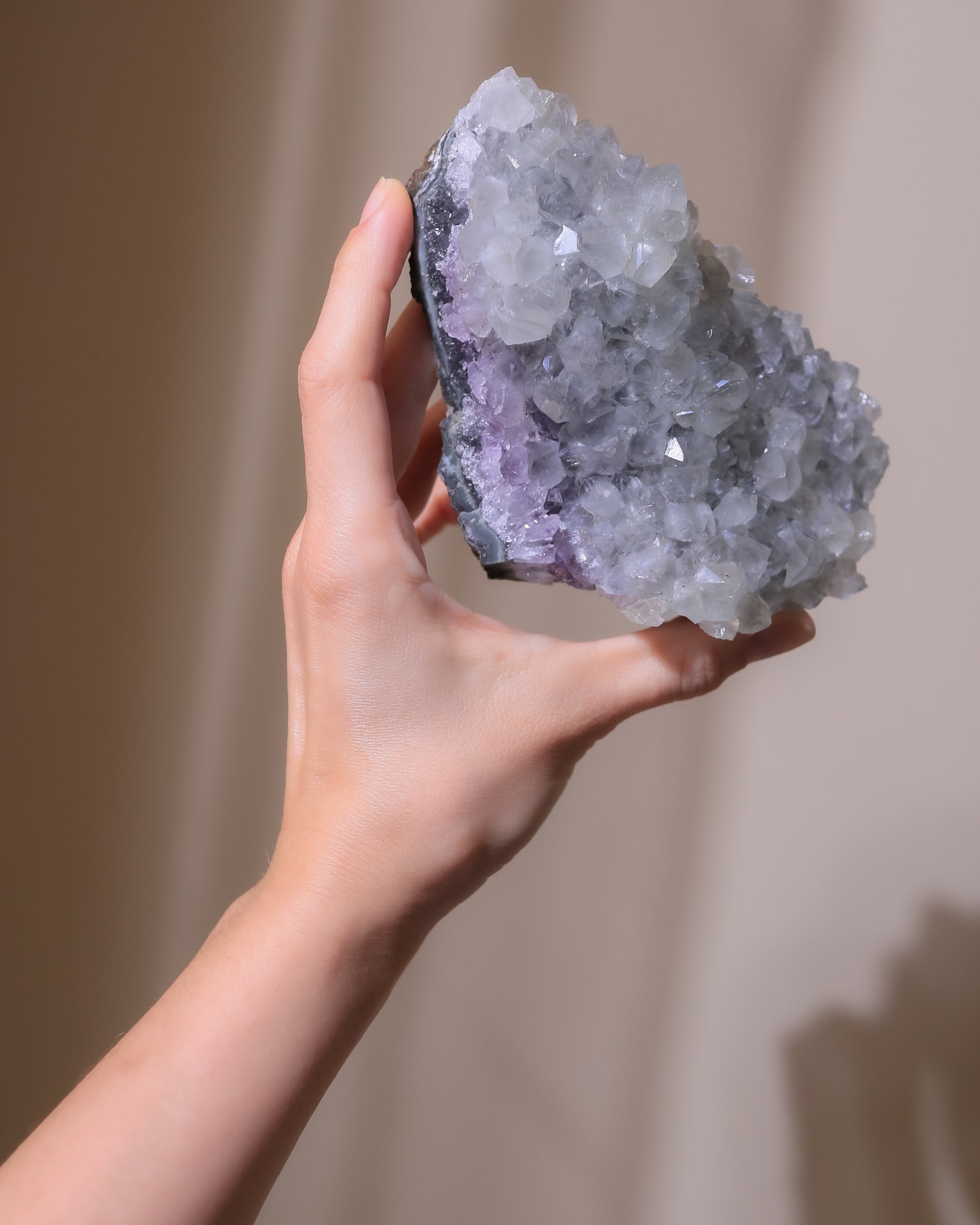 grüner Amethyst (Prasiolith), Einzelstück