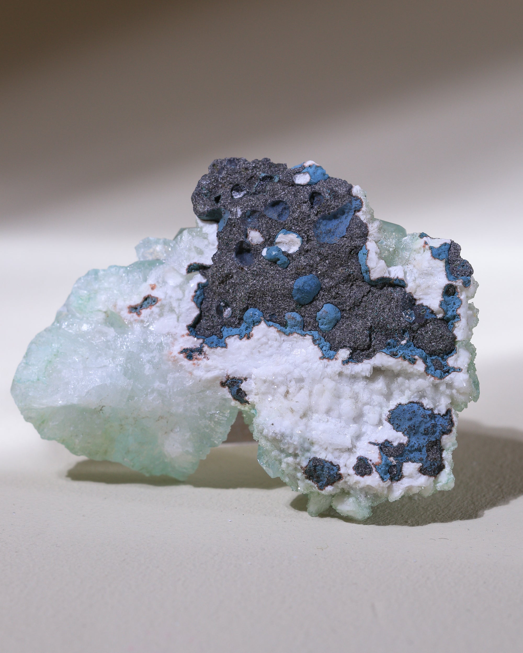 Apophyllit Kristall , Einzelstück