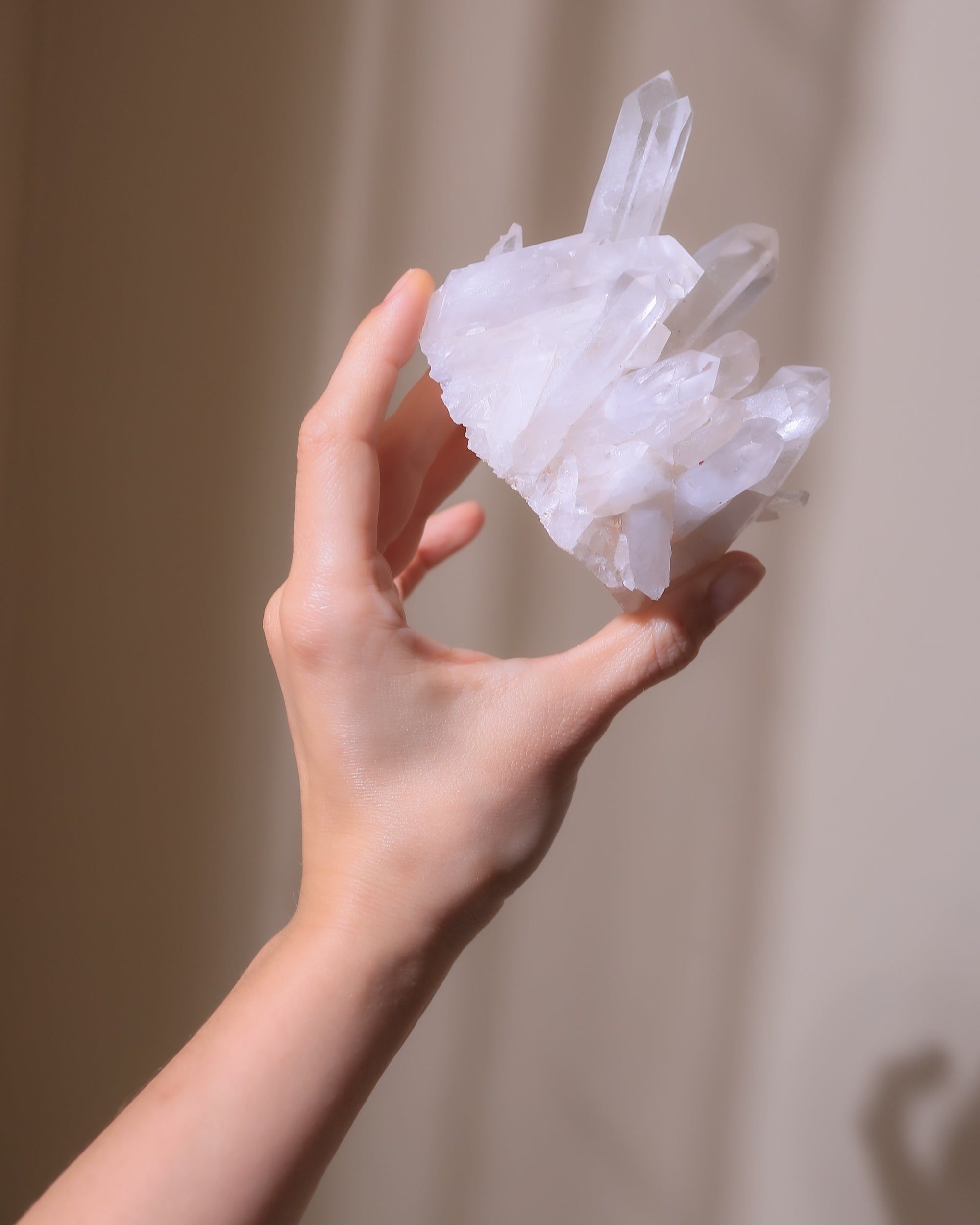 Bergkristall Naturform, Einzelstück