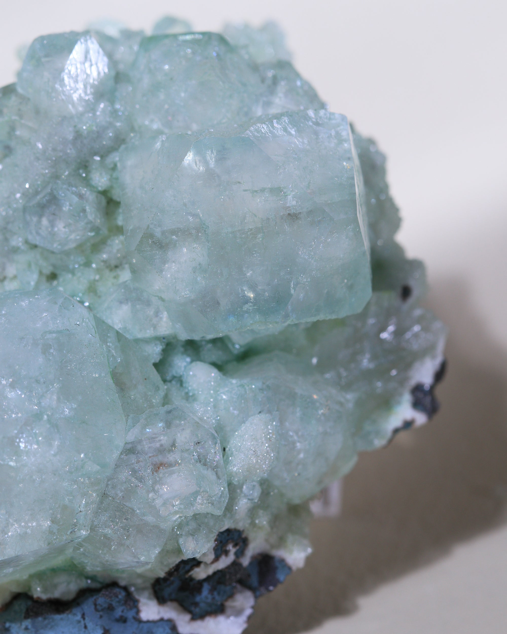 Apophyllit Kristall , Einzelstück