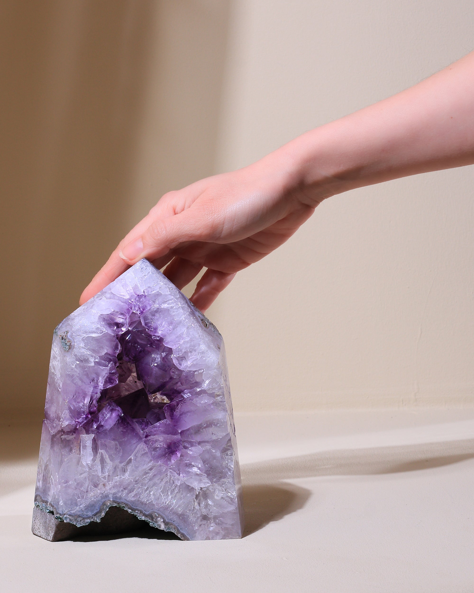 XL Amethyst Spitze, Einzelstück