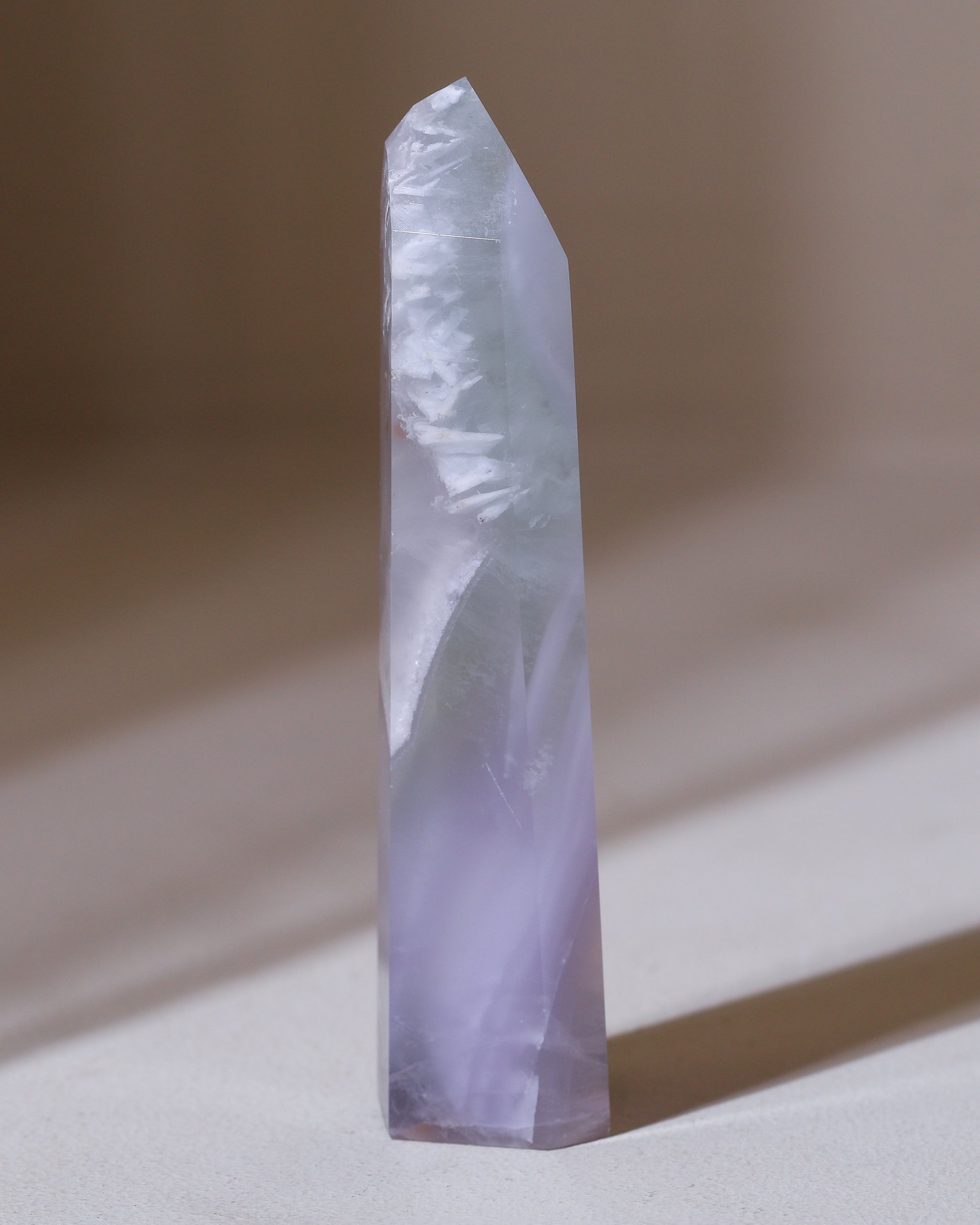 Lavendel Fluorit, Einzelstück