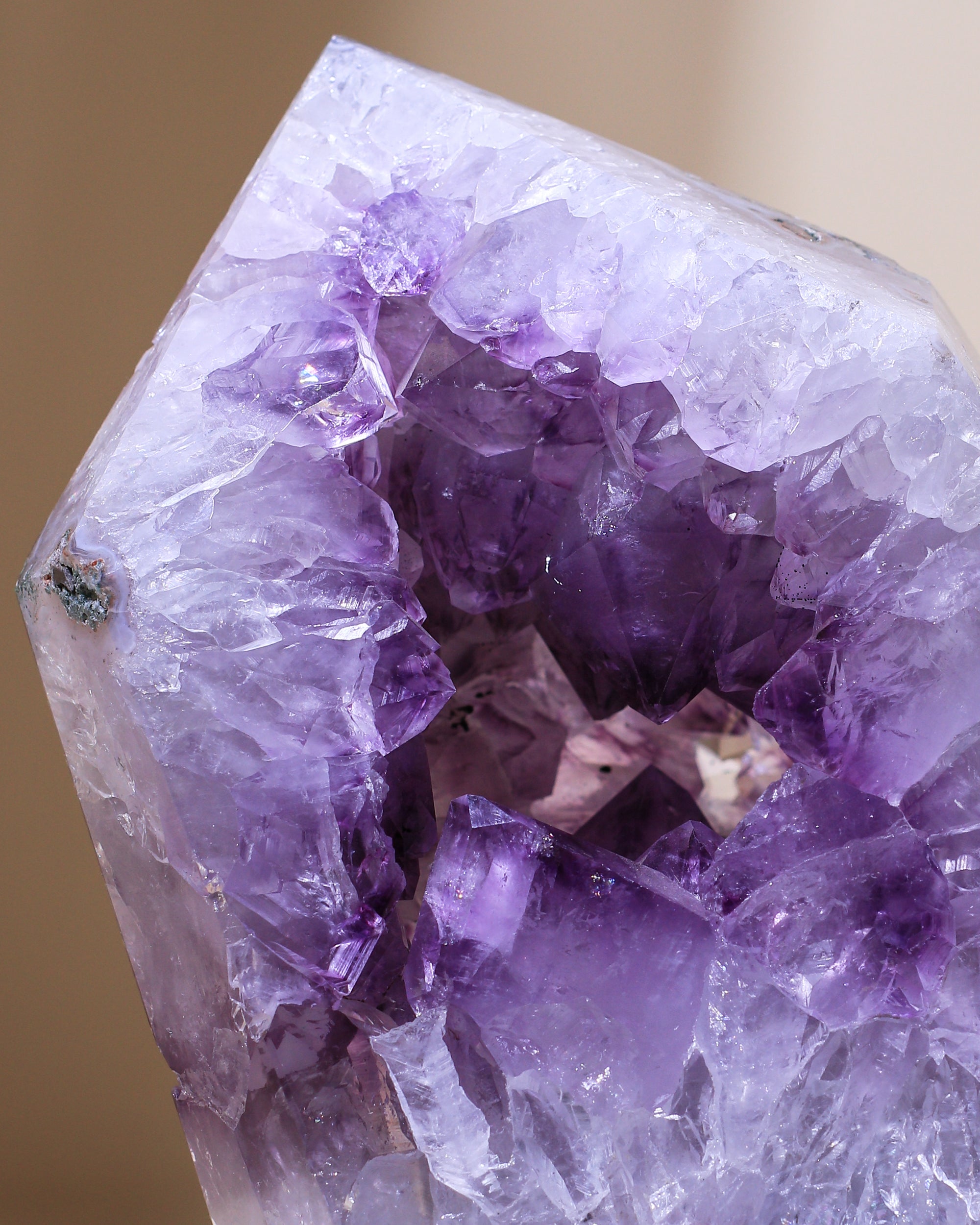XL Amethyst Spitze, Einzelstück
