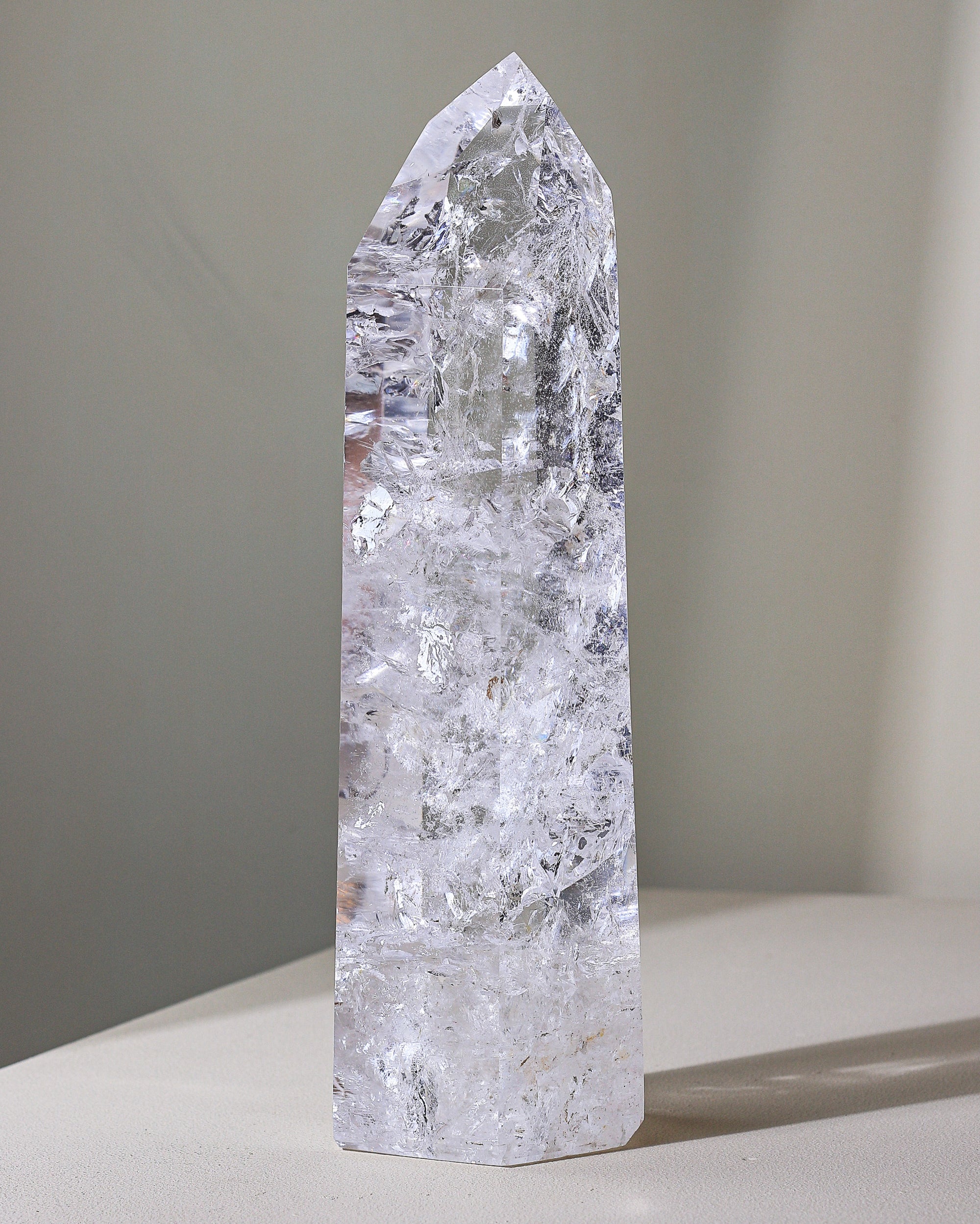 XL Bergkristall Spitze, Einzelstück