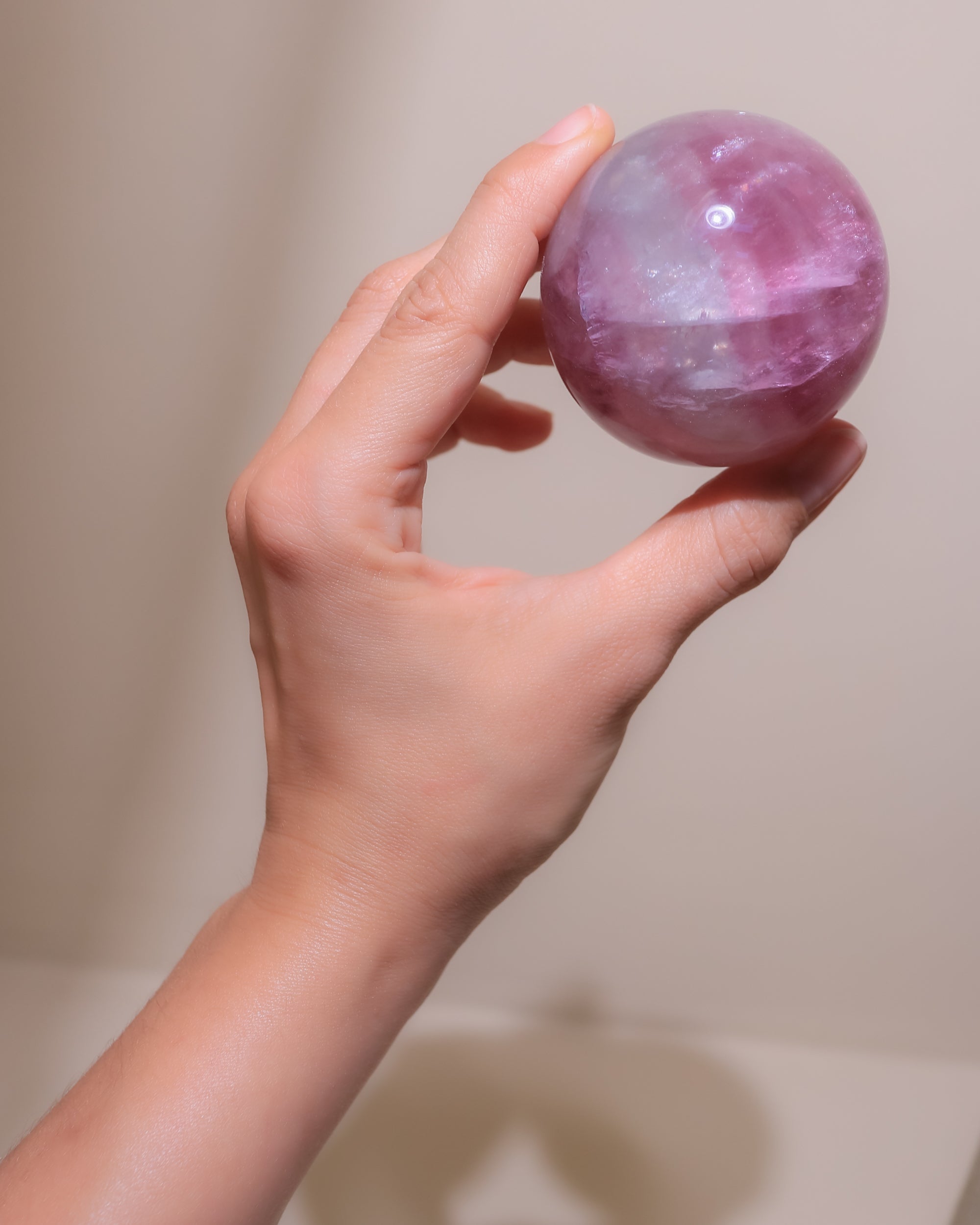 Fluorit Kugel, Einzelstück