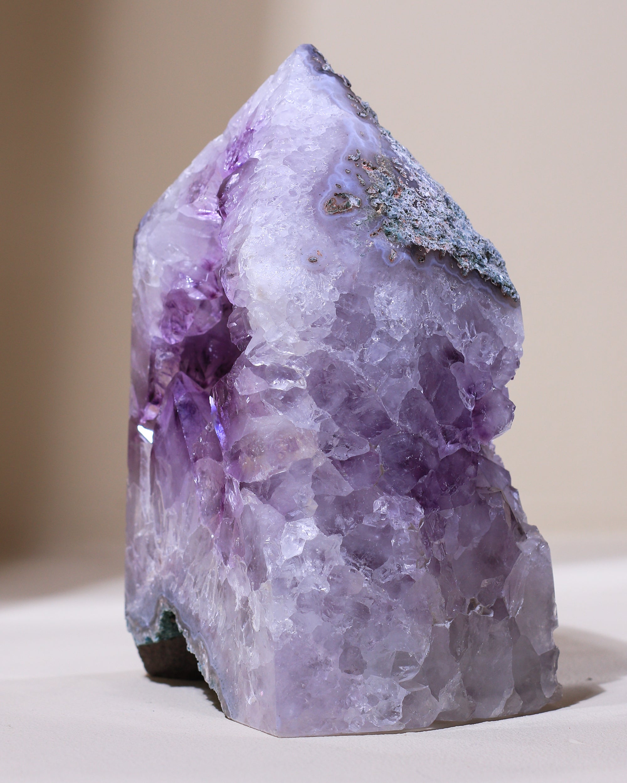 XL Amethyst Spitze, Einzelstück